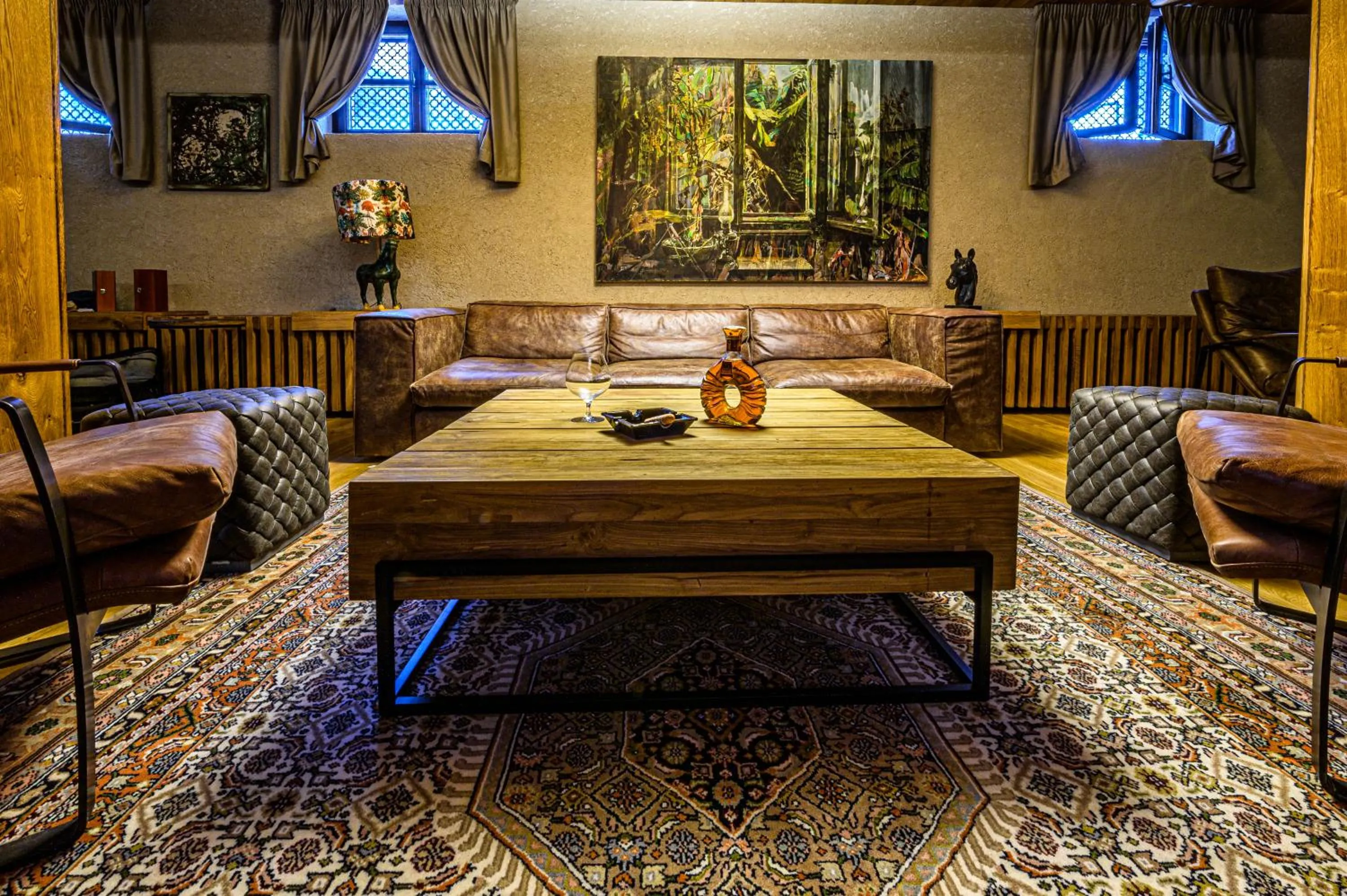 Communal lounge/ TV room in DOMA u nás Boutique hotel & spa