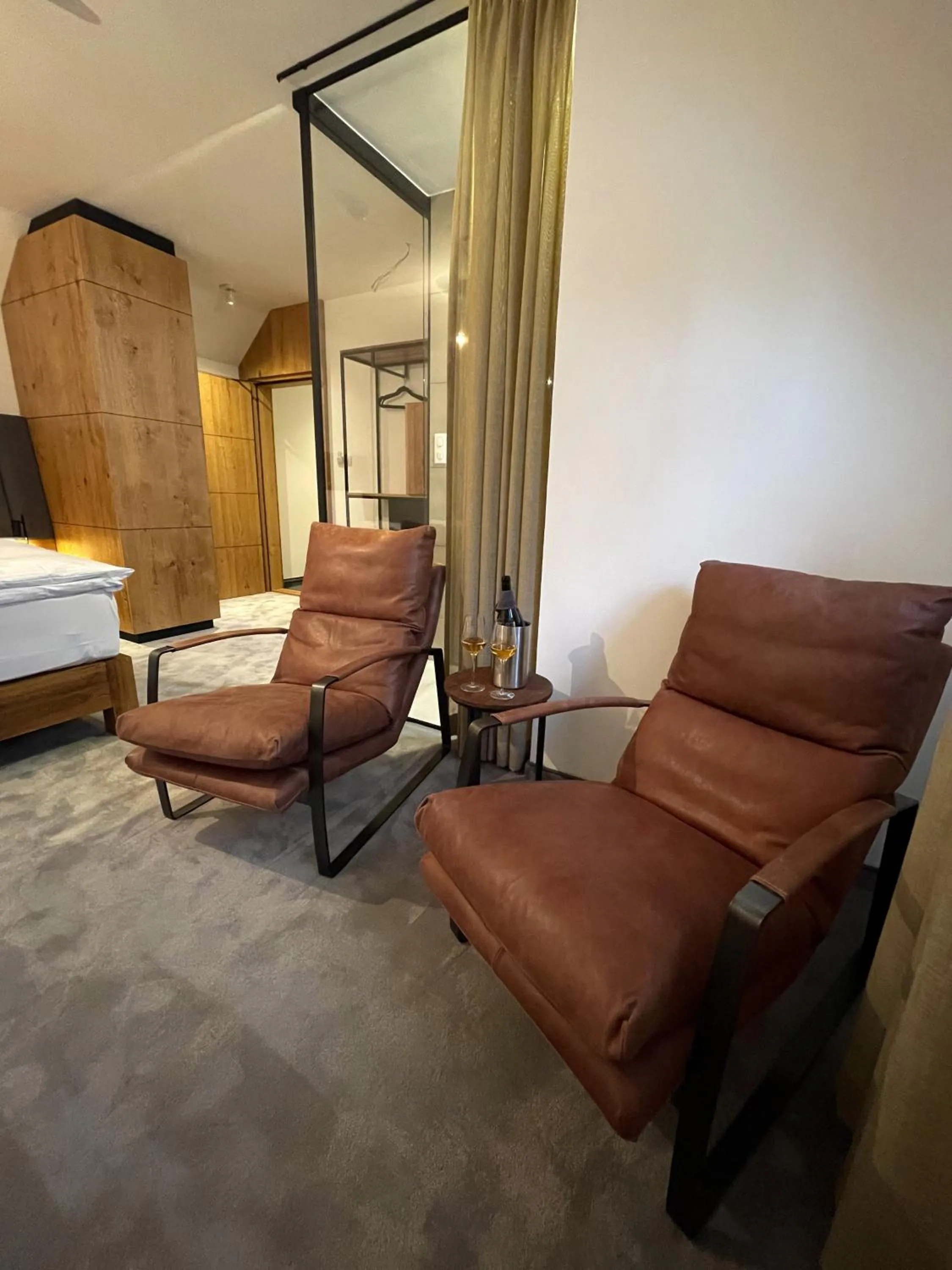 Seating area, Bed in DOMA u nás Boutique hotel & spa