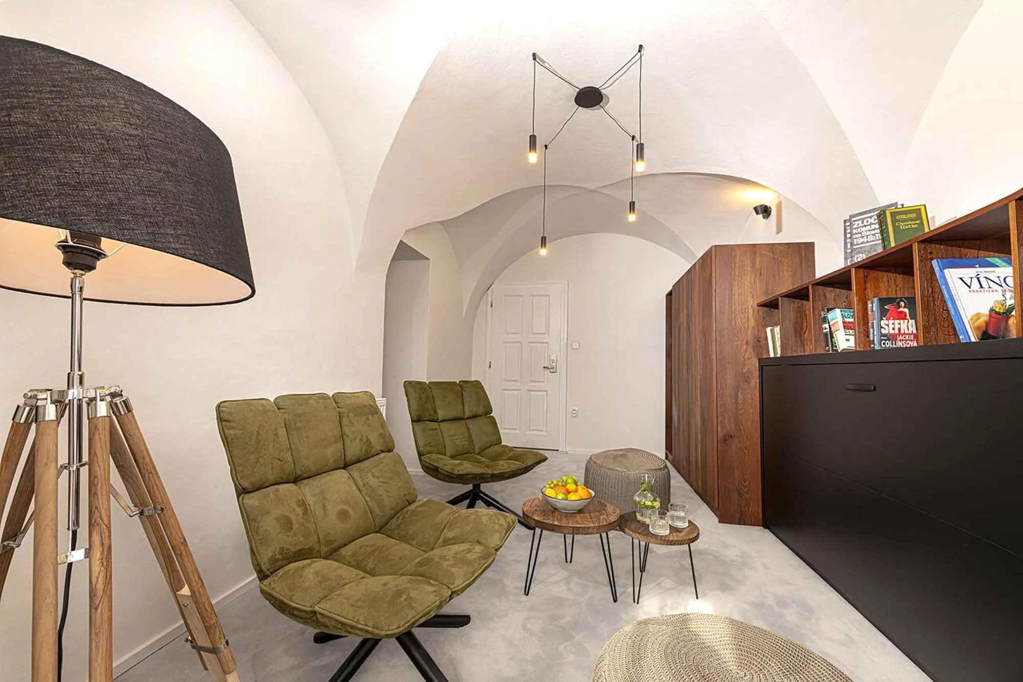 Library in DOMA u nás Boutique hotel & spa