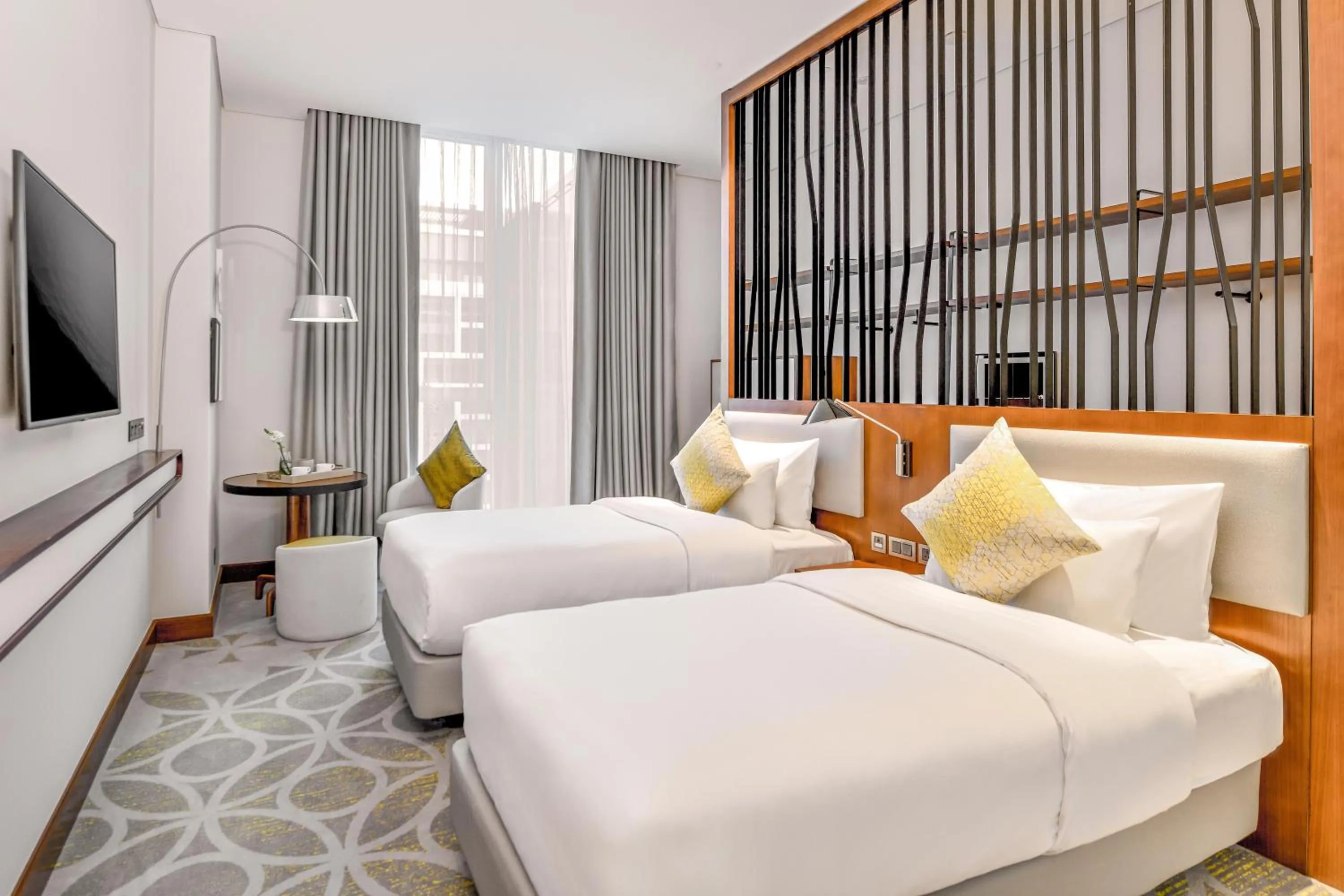 Bed in Grand Mercure Dubai City