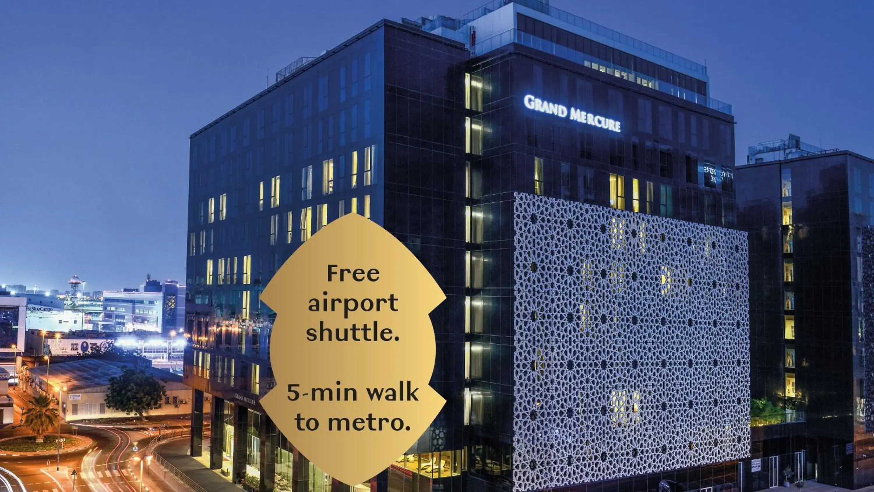 Property building in Grand Mercure Dubai City Property building in Grand Mercure Dubai City