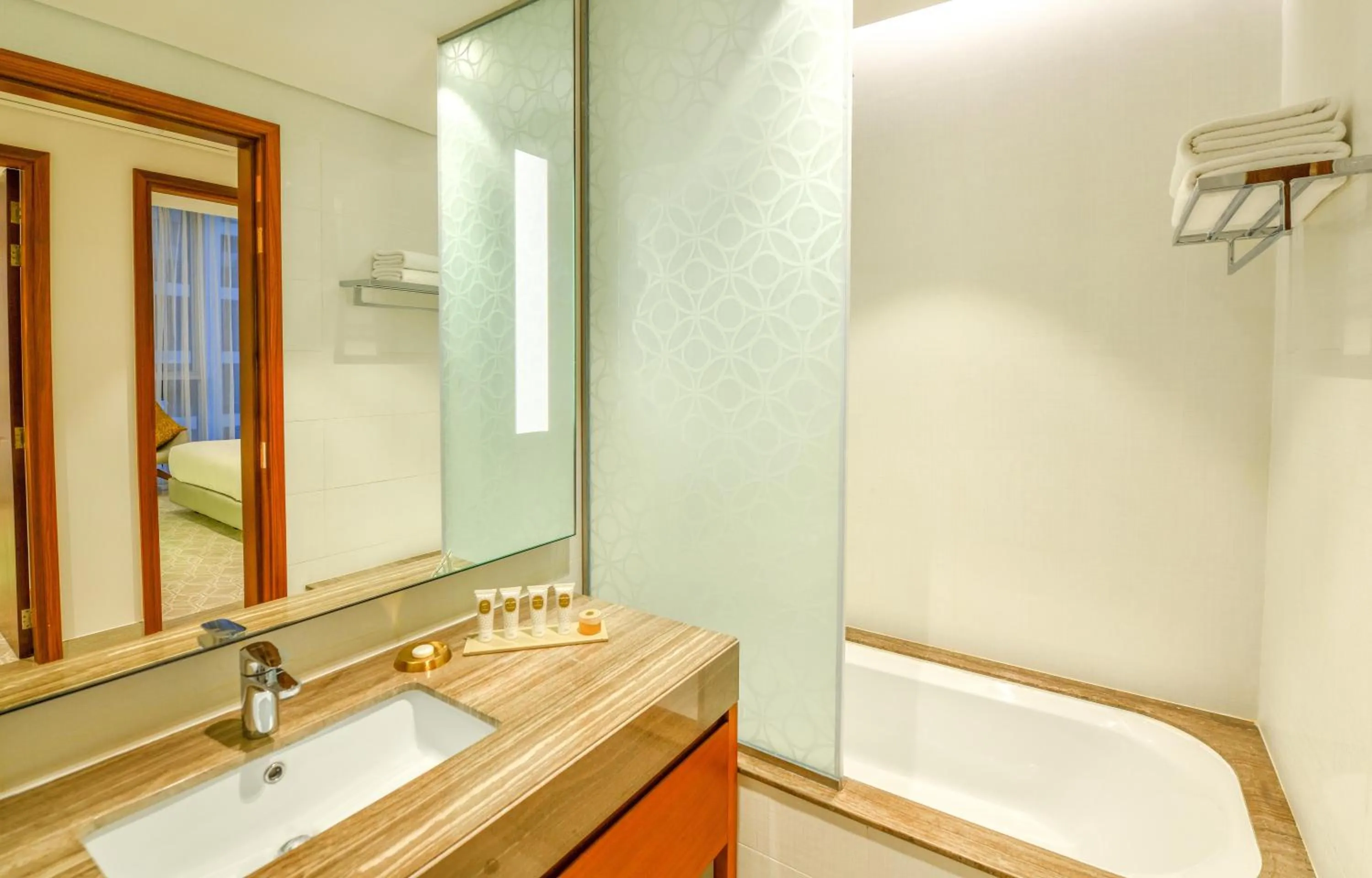 Bathroom in Grand Mercure Dubai City