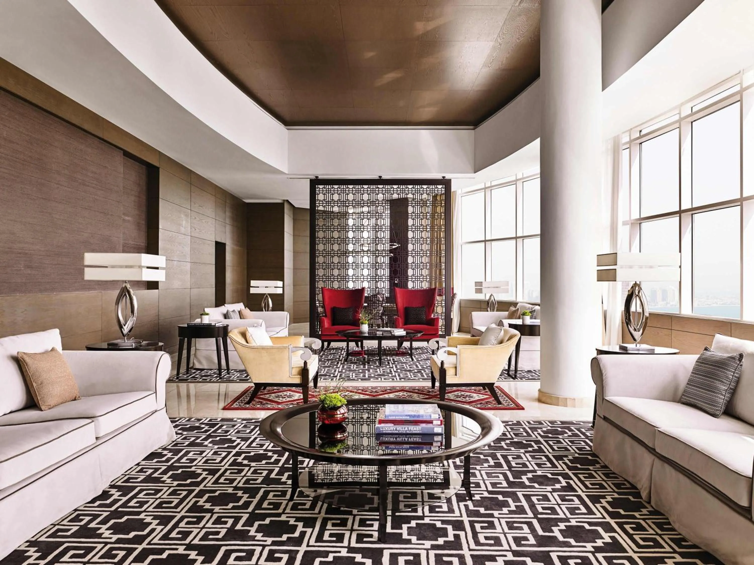 Bedroom in Pullman Doha West Bay