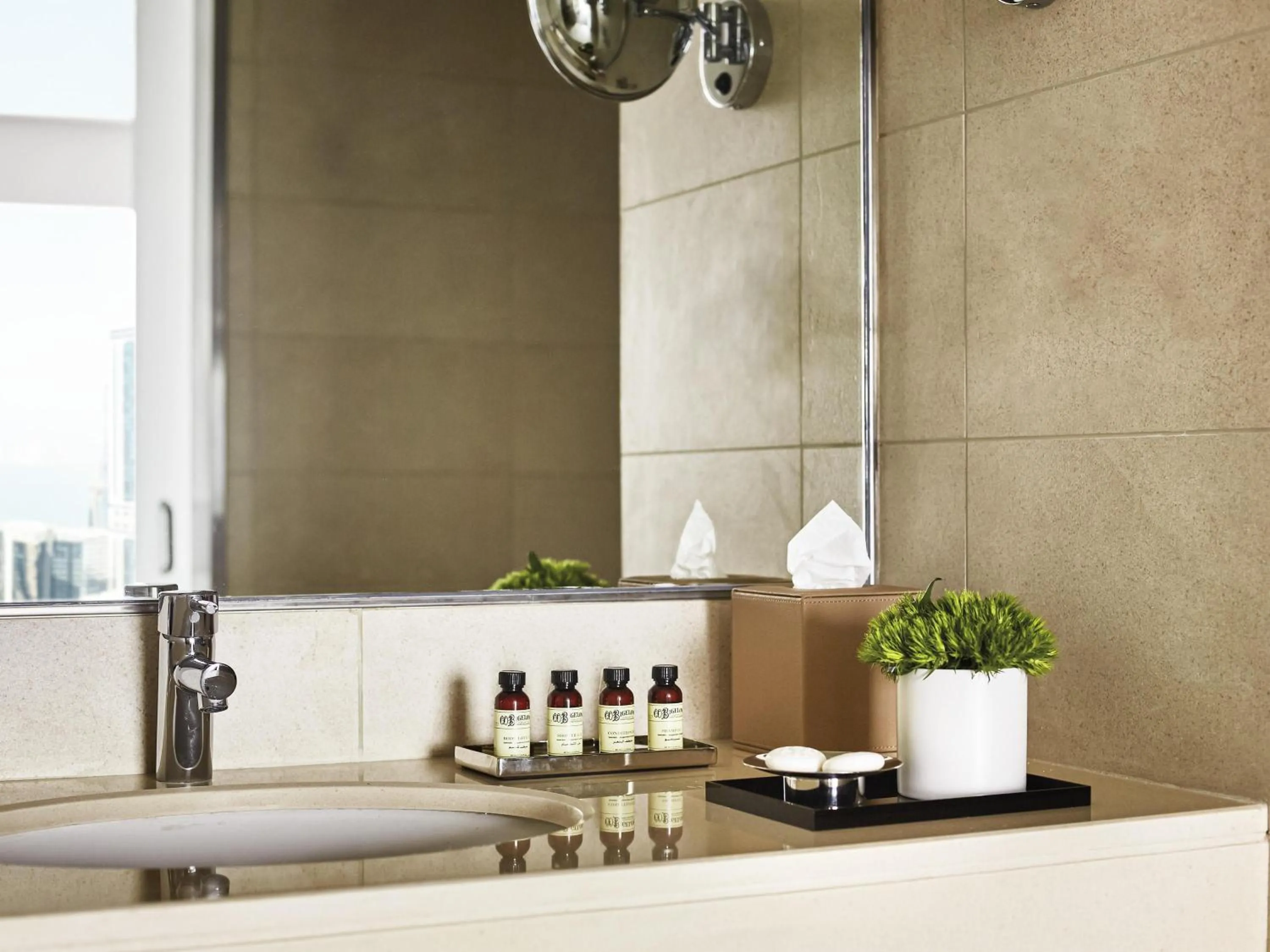 Bedroom in Pullman Doha West Bay