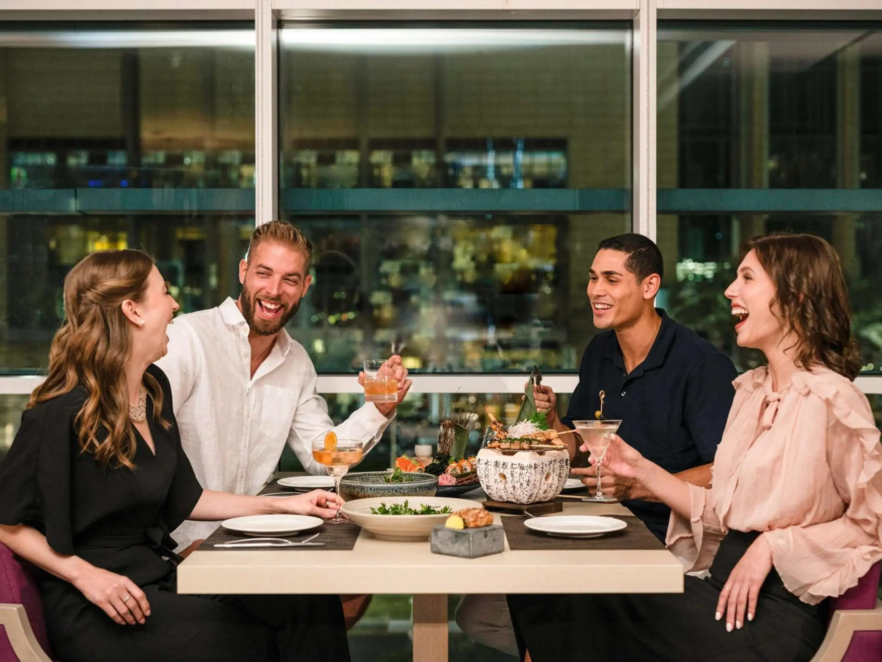 Restaurant/places to eat in Pullman Doha West Bay Restaurant/places to eat in Pullman Doha West Bay