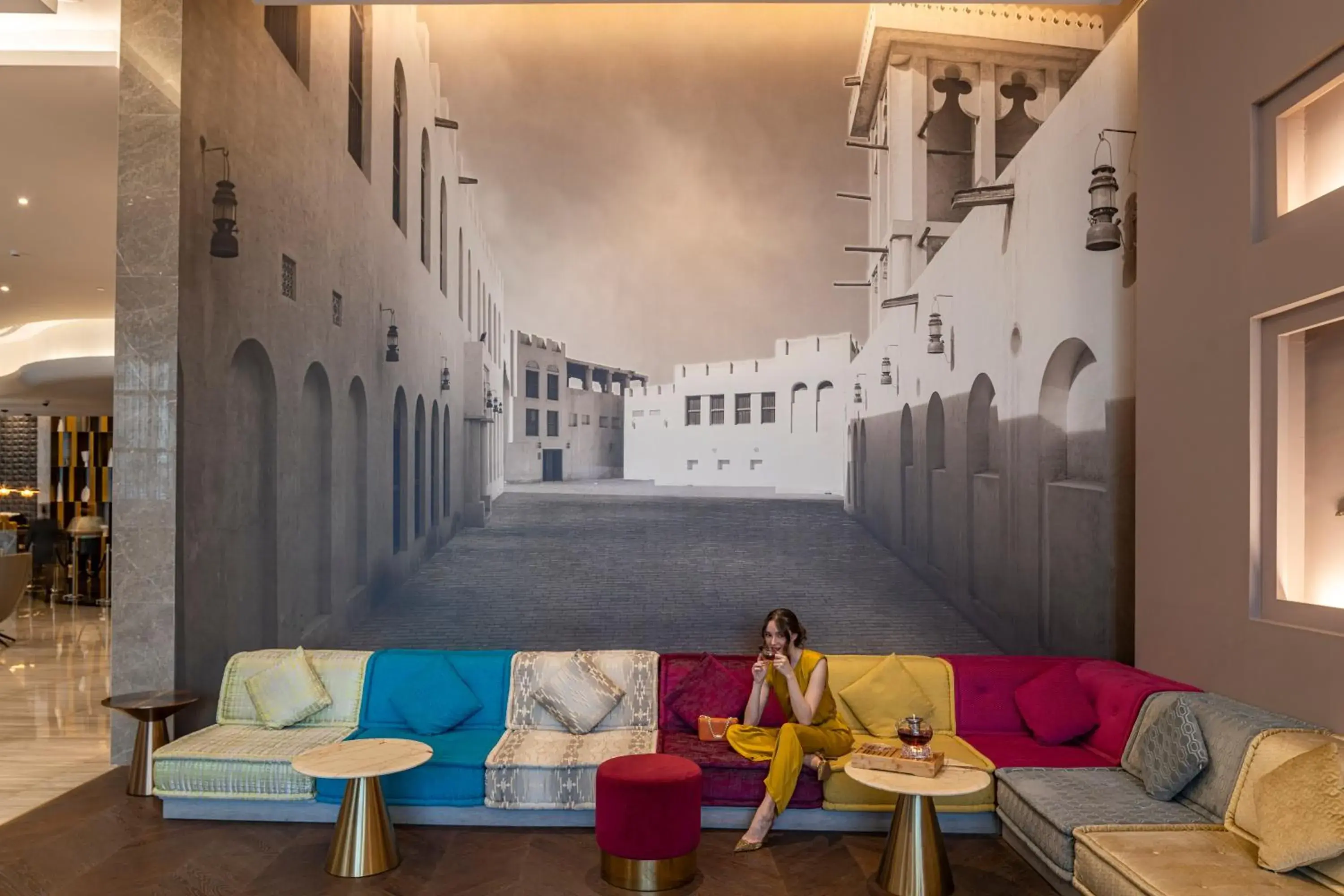 Lobby or reception in Pullman Sharjah Lobby or reception in Pullman Sharjah