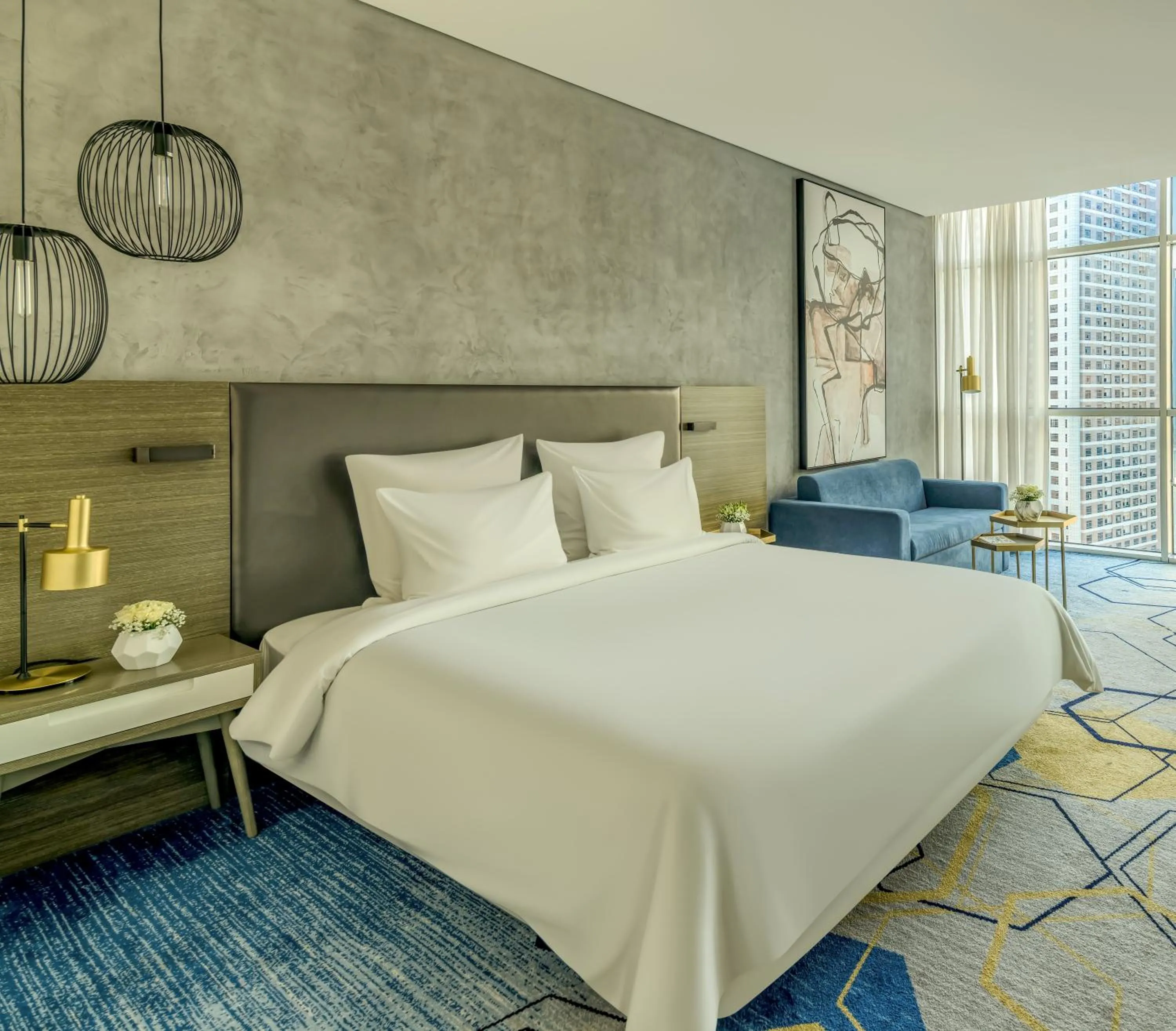 Bed in Pullman Sharjah