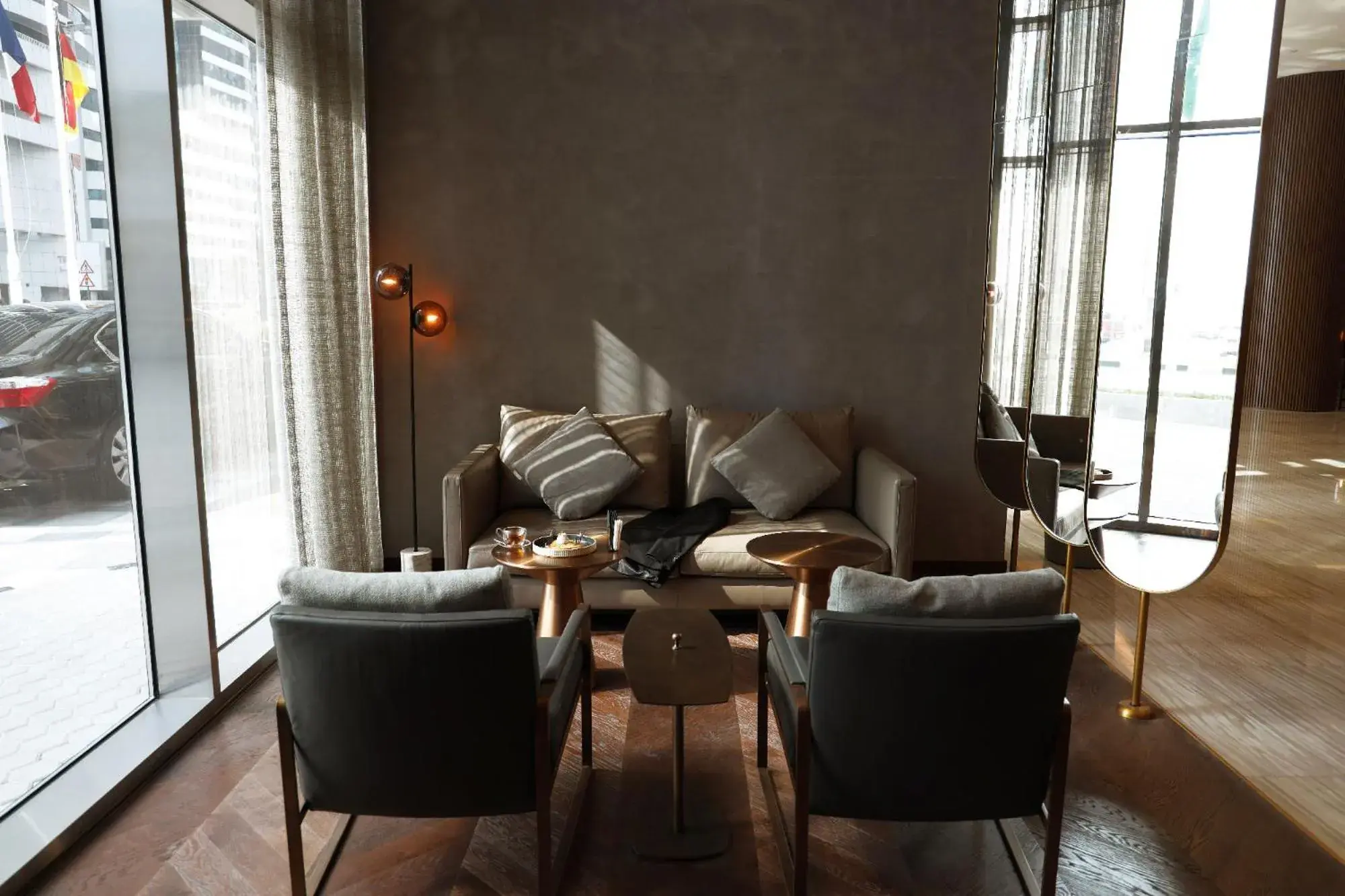 Lounge or bar in Pullman Sharjah Lounge or bar in Pullman Sharjah