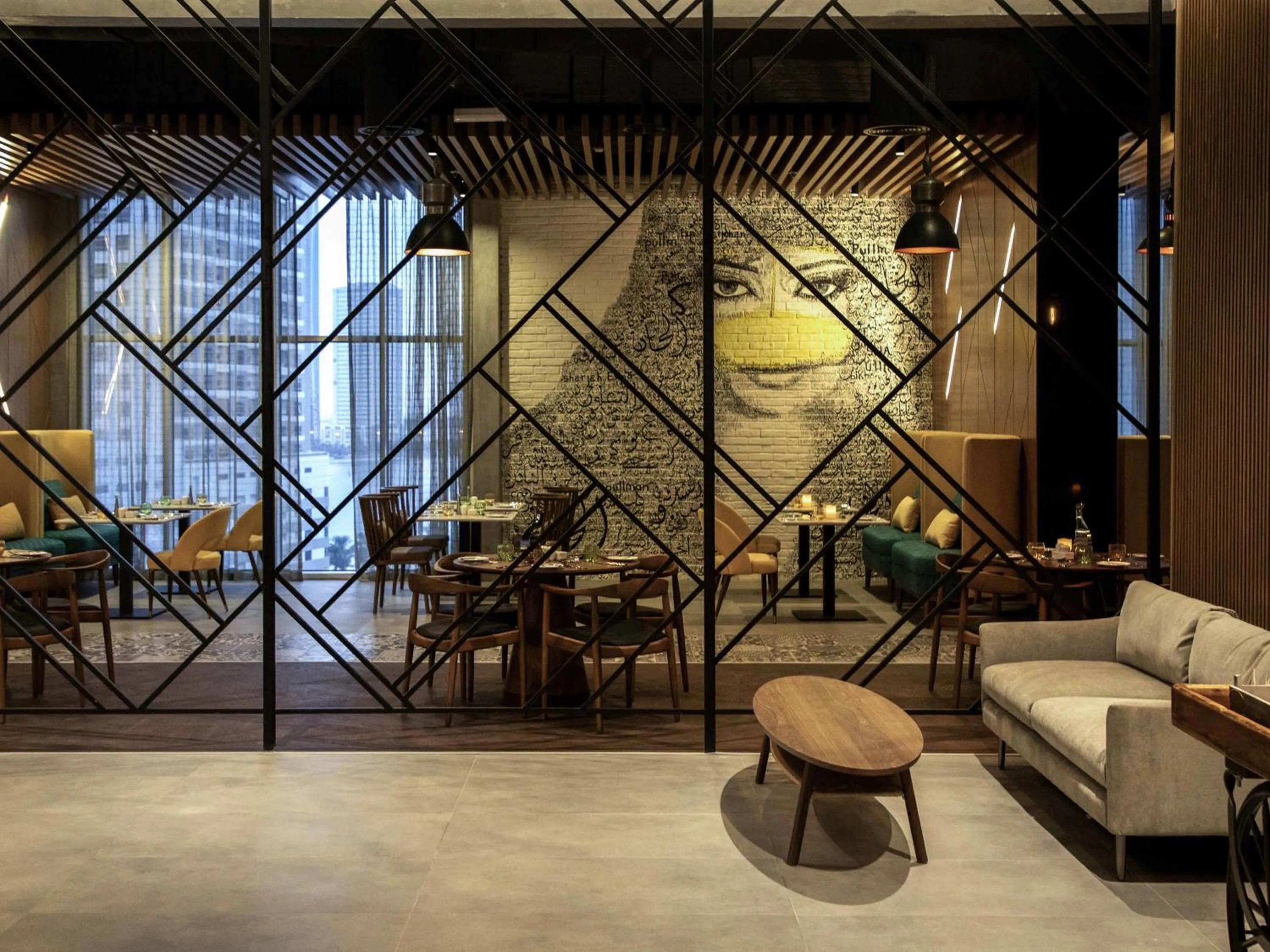 Restaurant/places to eat in Pullman Sharjah