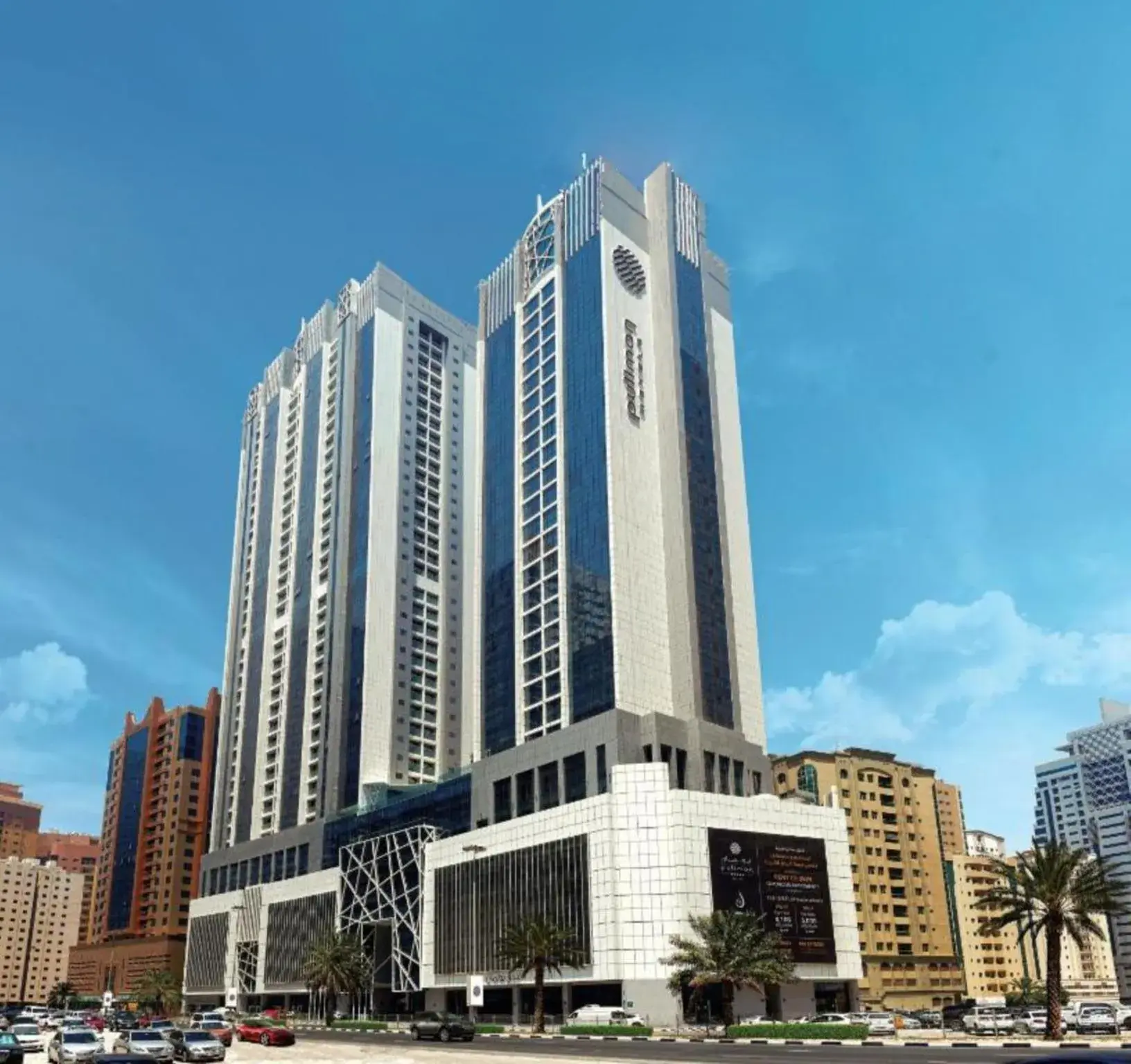Property building in Pullman Sharjah Property building in Pullman Sharjah