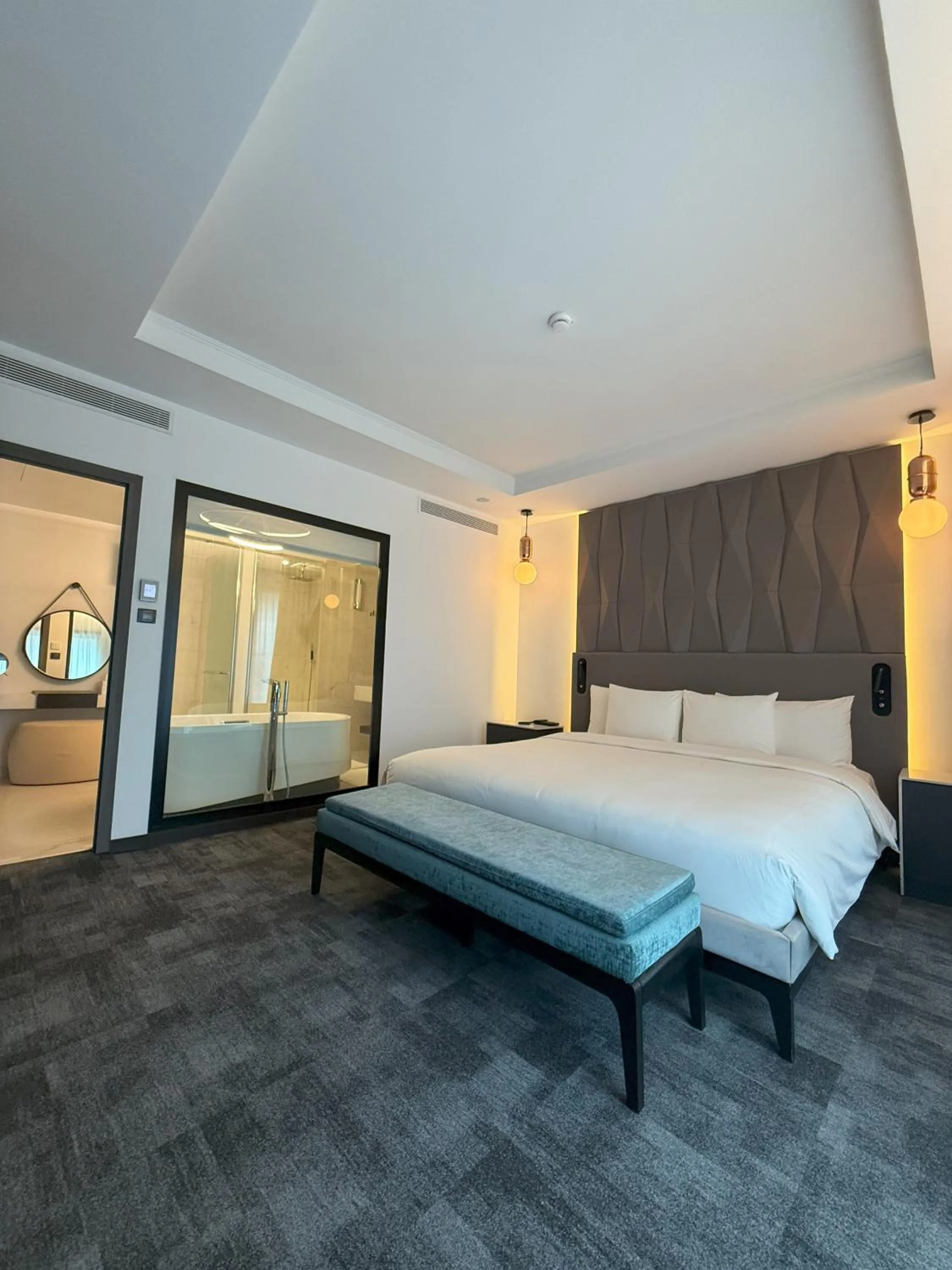 Bed in Novotel Convention And Spa