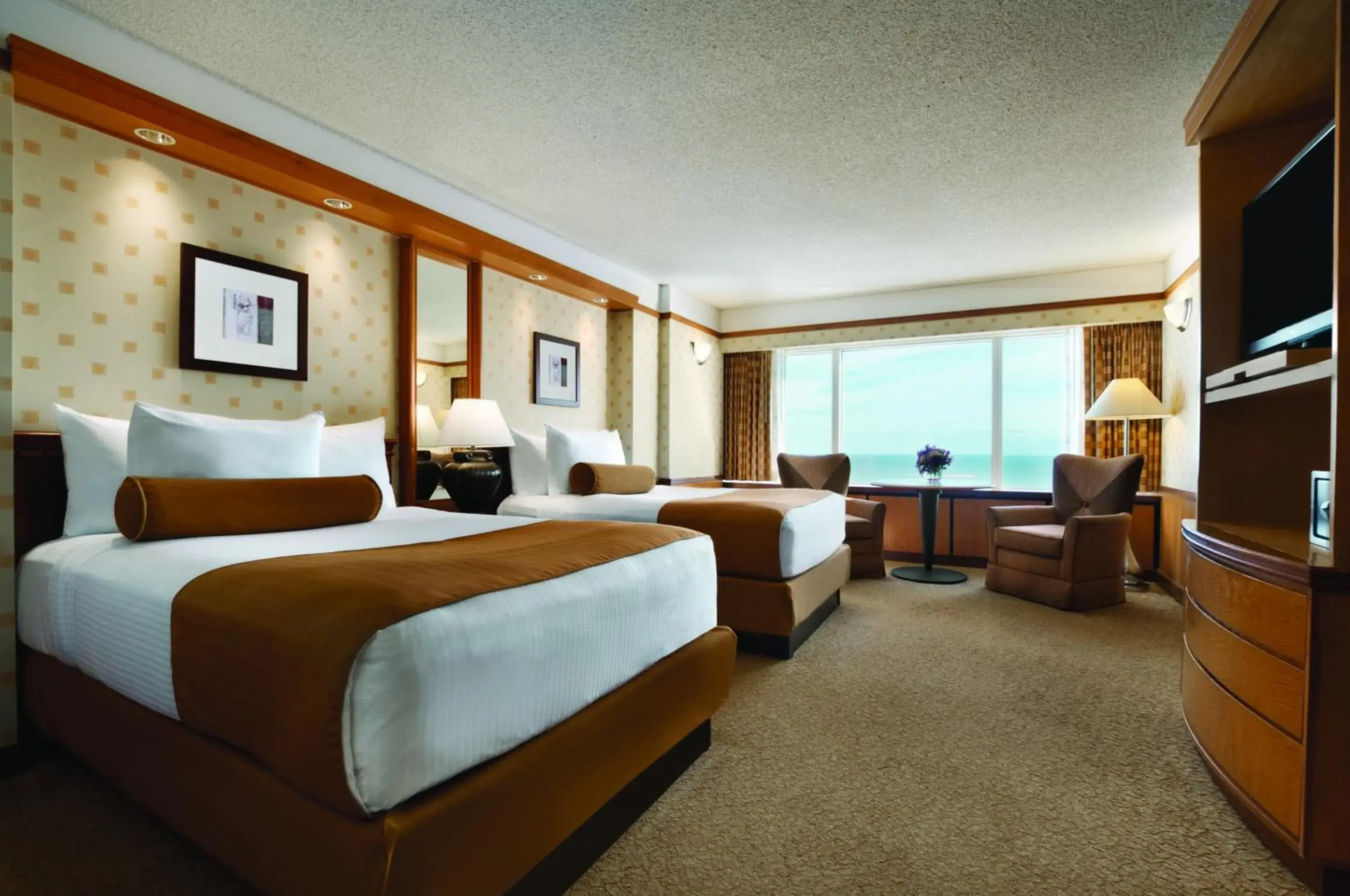 Photo of the whole room, Bed in Bally's Atlantic City Hotel & Casino Photo of the whole room, Bed in Bally's Atlantic City Hotel & Casino