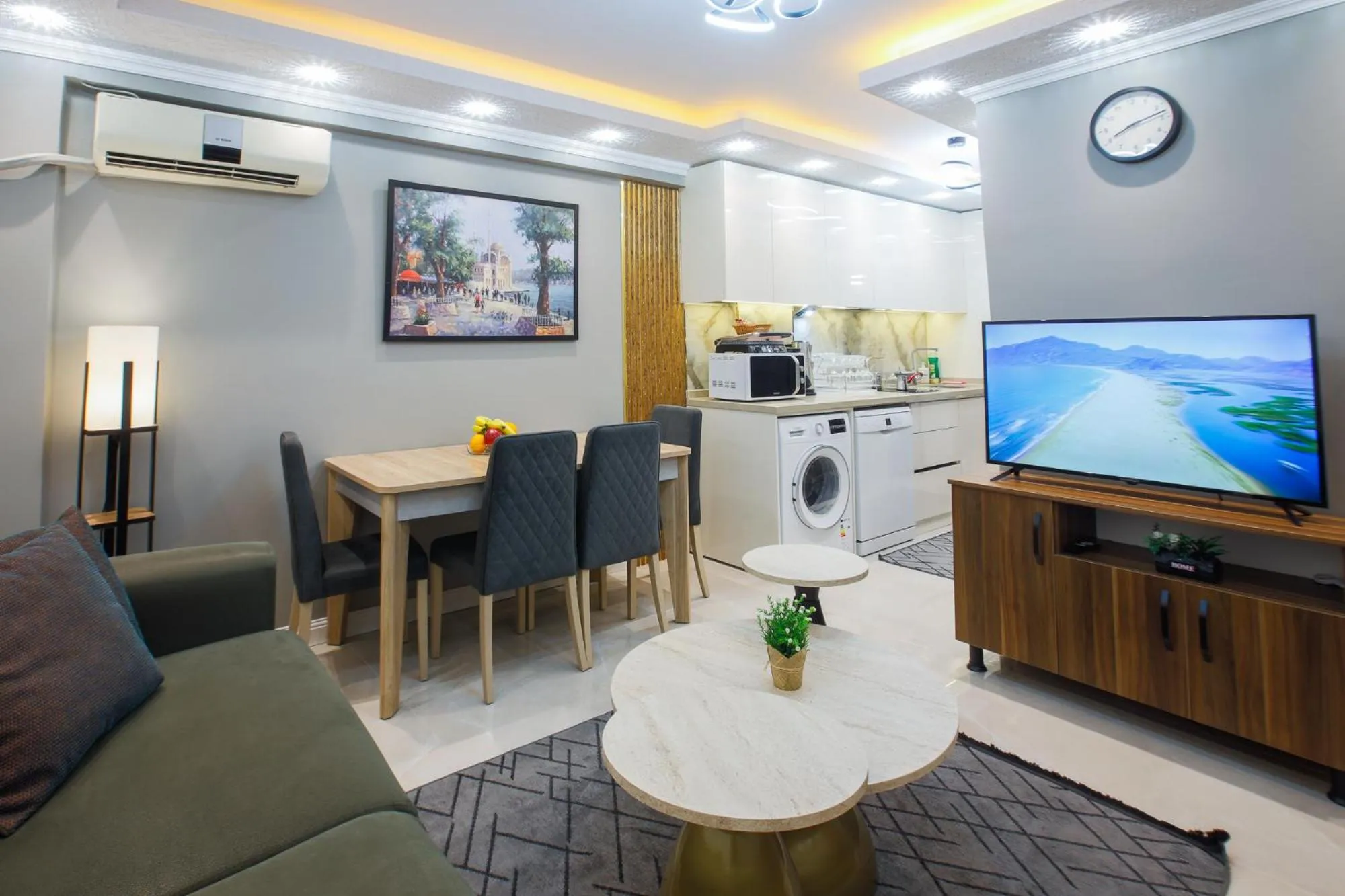 Living room in Stone Suites