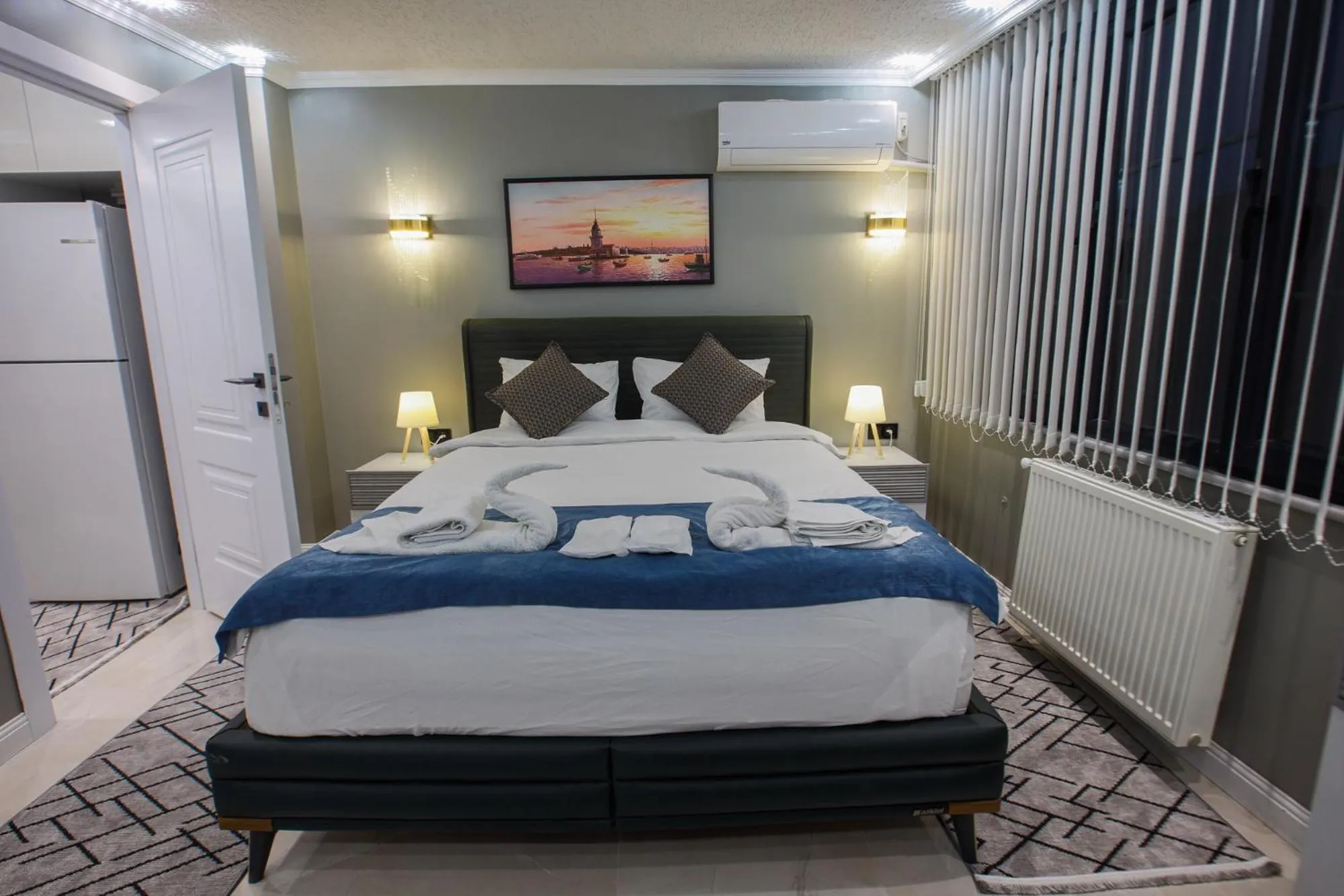 TV and multimedia, Bed in Stone Suites