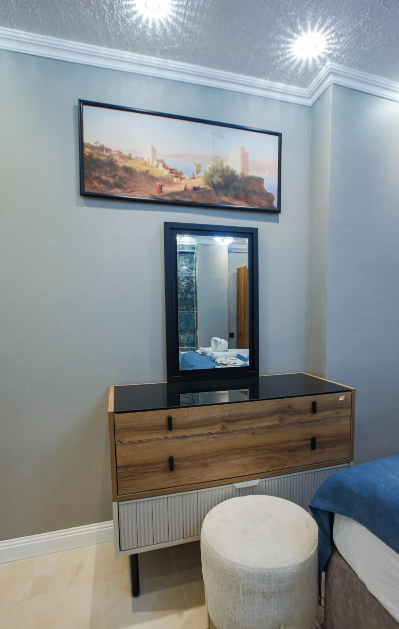 Living room in Stone Suites