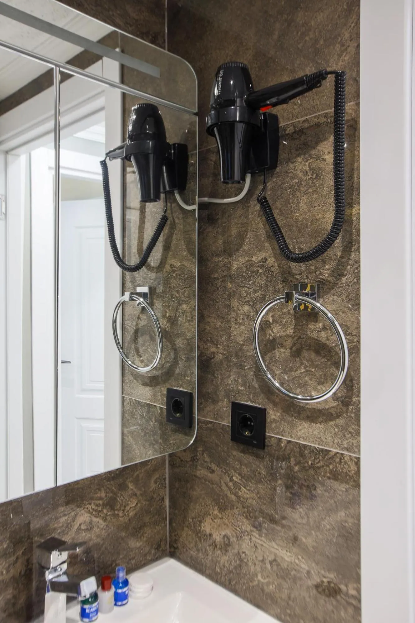 Shower in Stone Suites