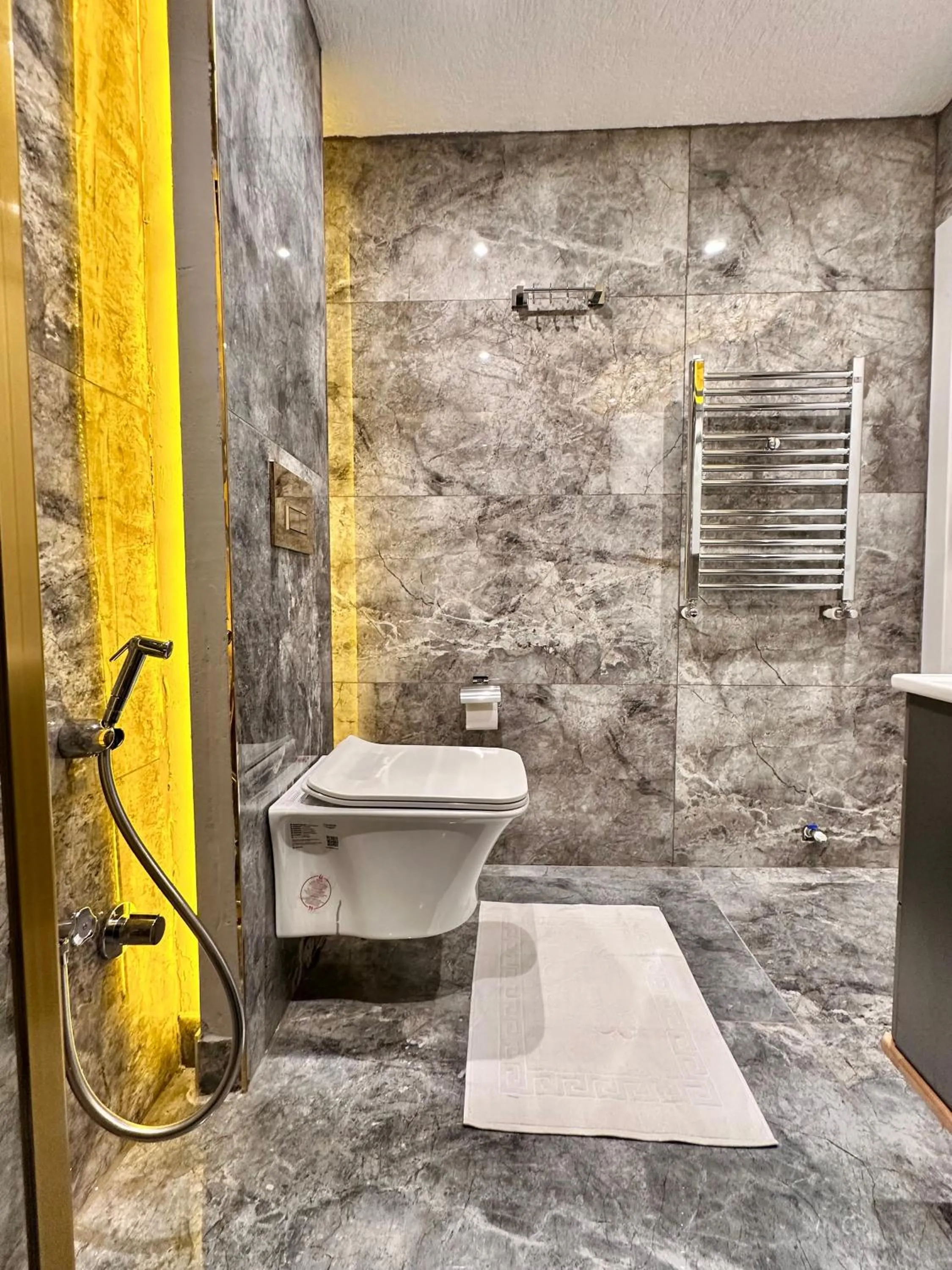 Shower in Stone Suites
