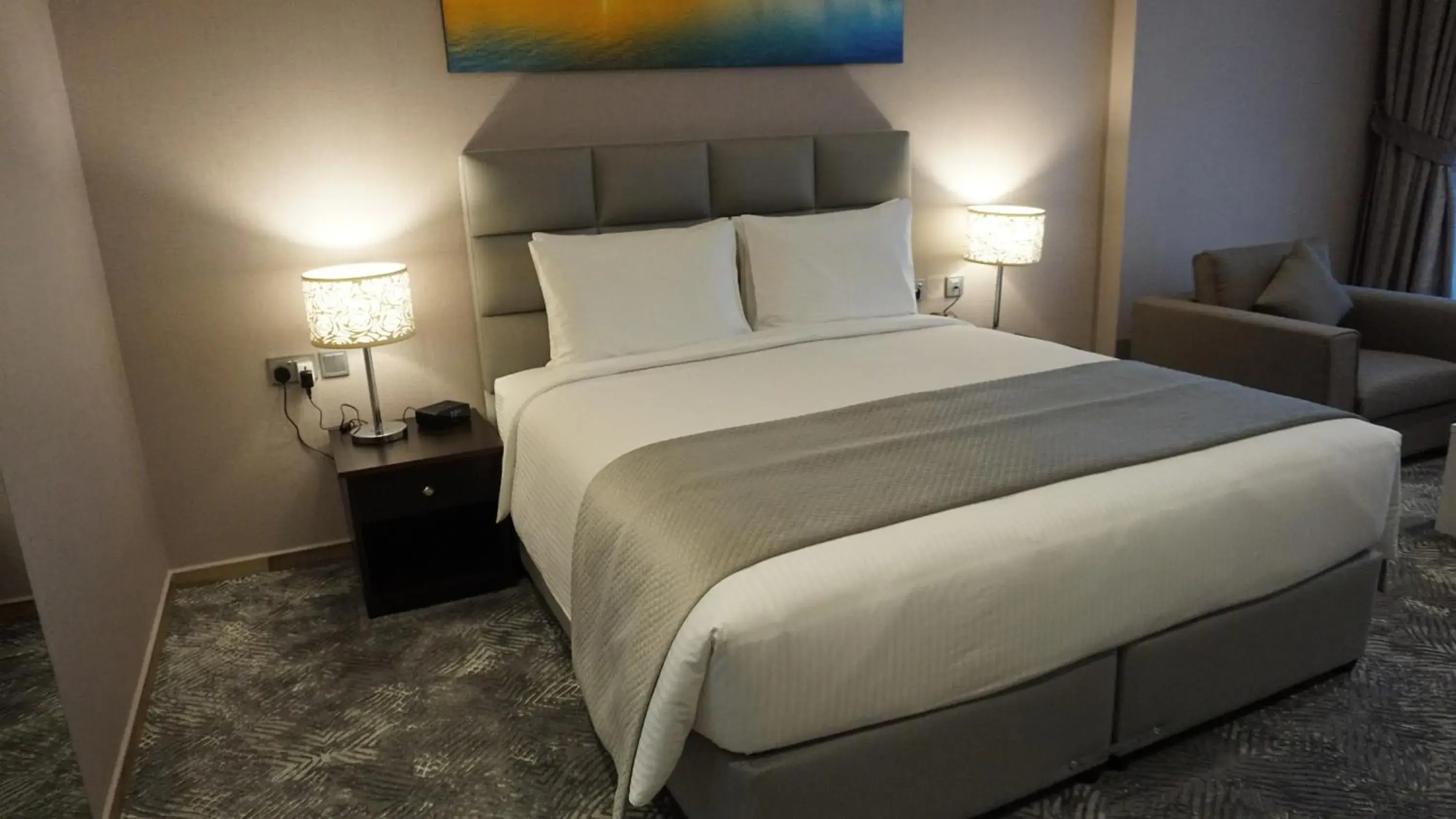 Bed in Al Kout Beach Hotel Bed in Al Kout Beach Hotel