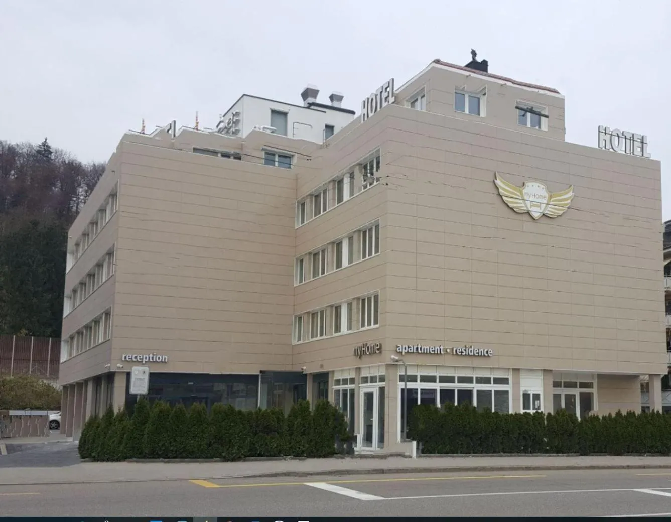 Property building in My Home Hotel - Free Parking