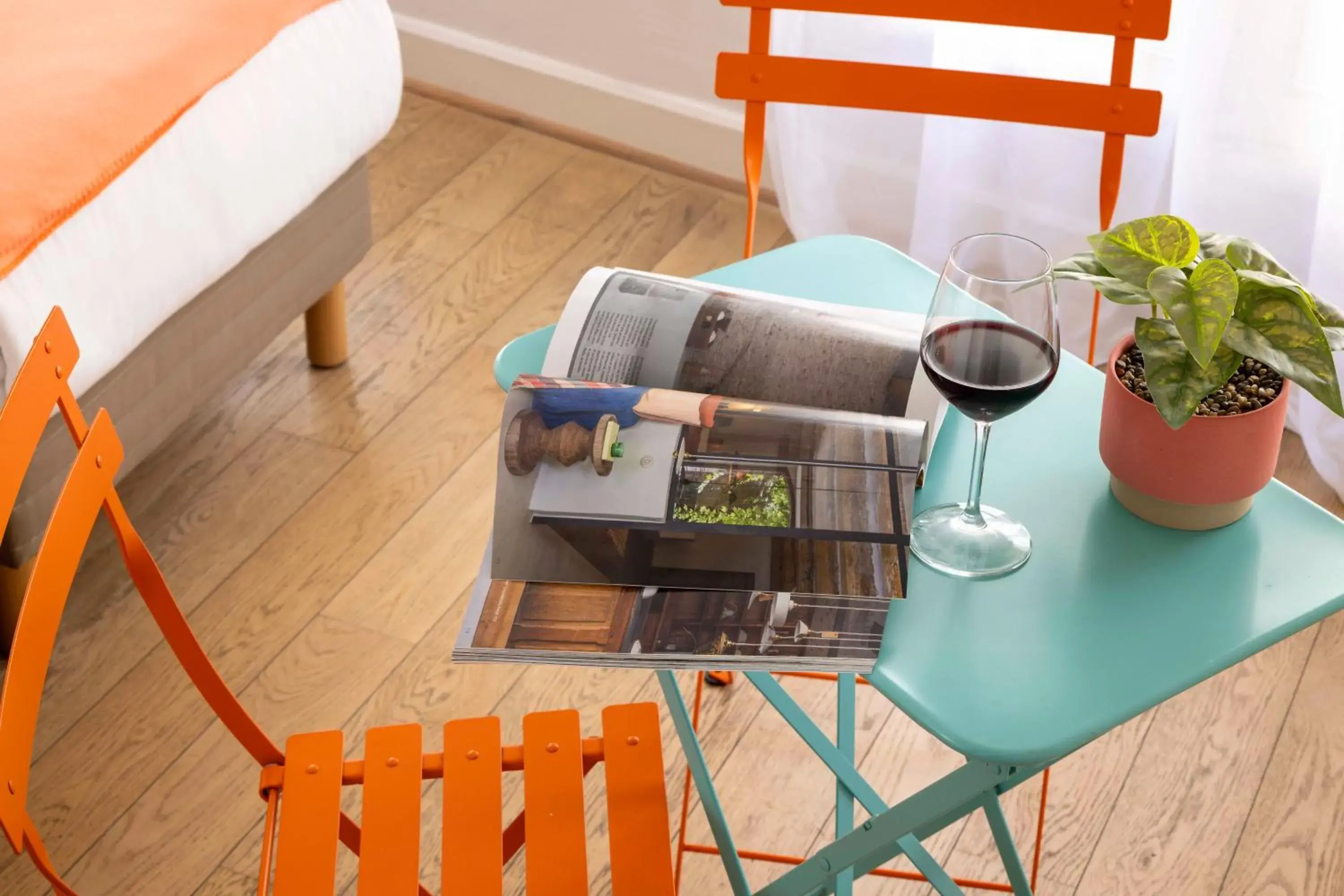 Bedroom in Grand Hotel du Calvados - Opera Bedroom in Grand Hotel du Calvados - Opera