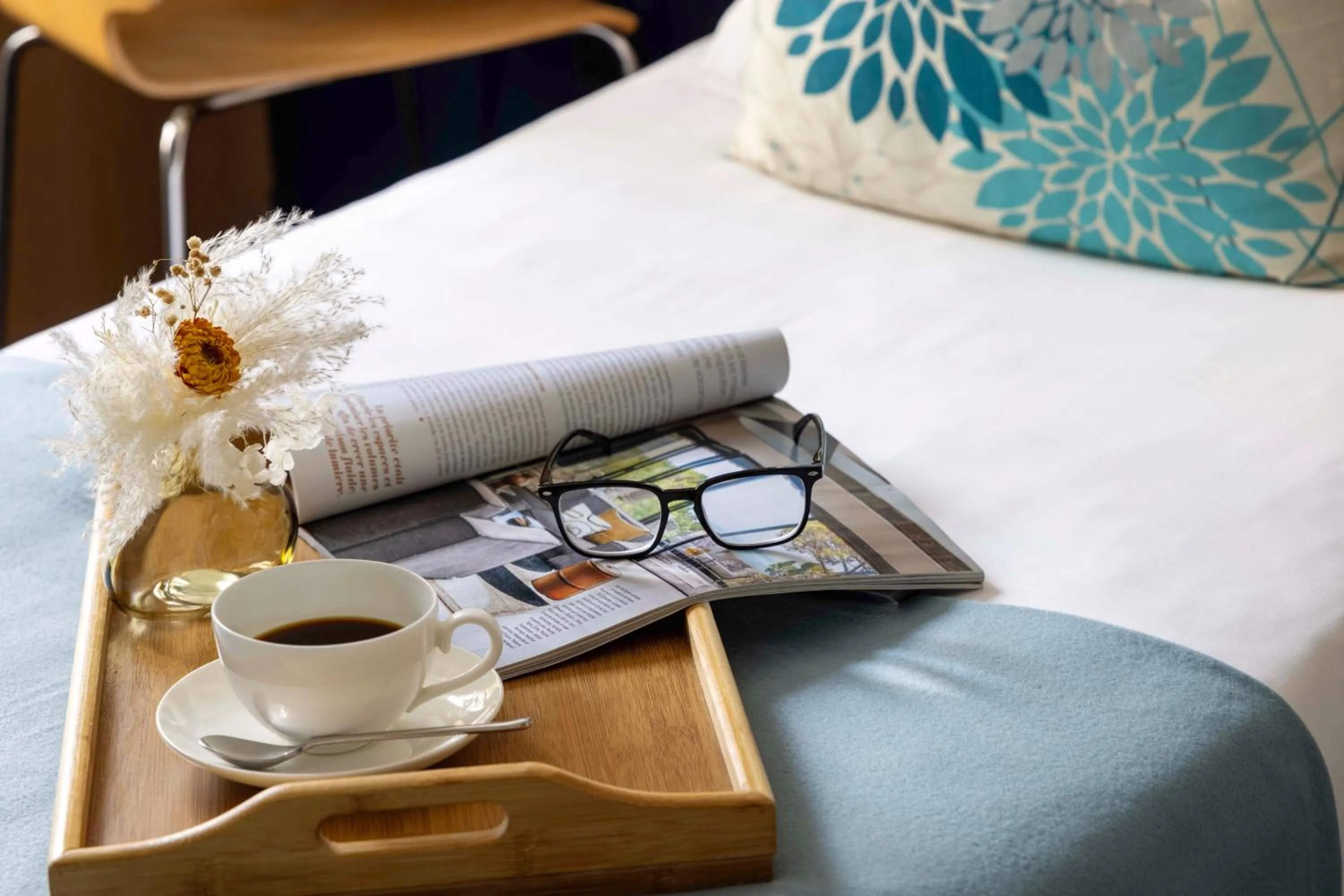 Bedroom, Bed in Grand Hotel du Calvados - Opera