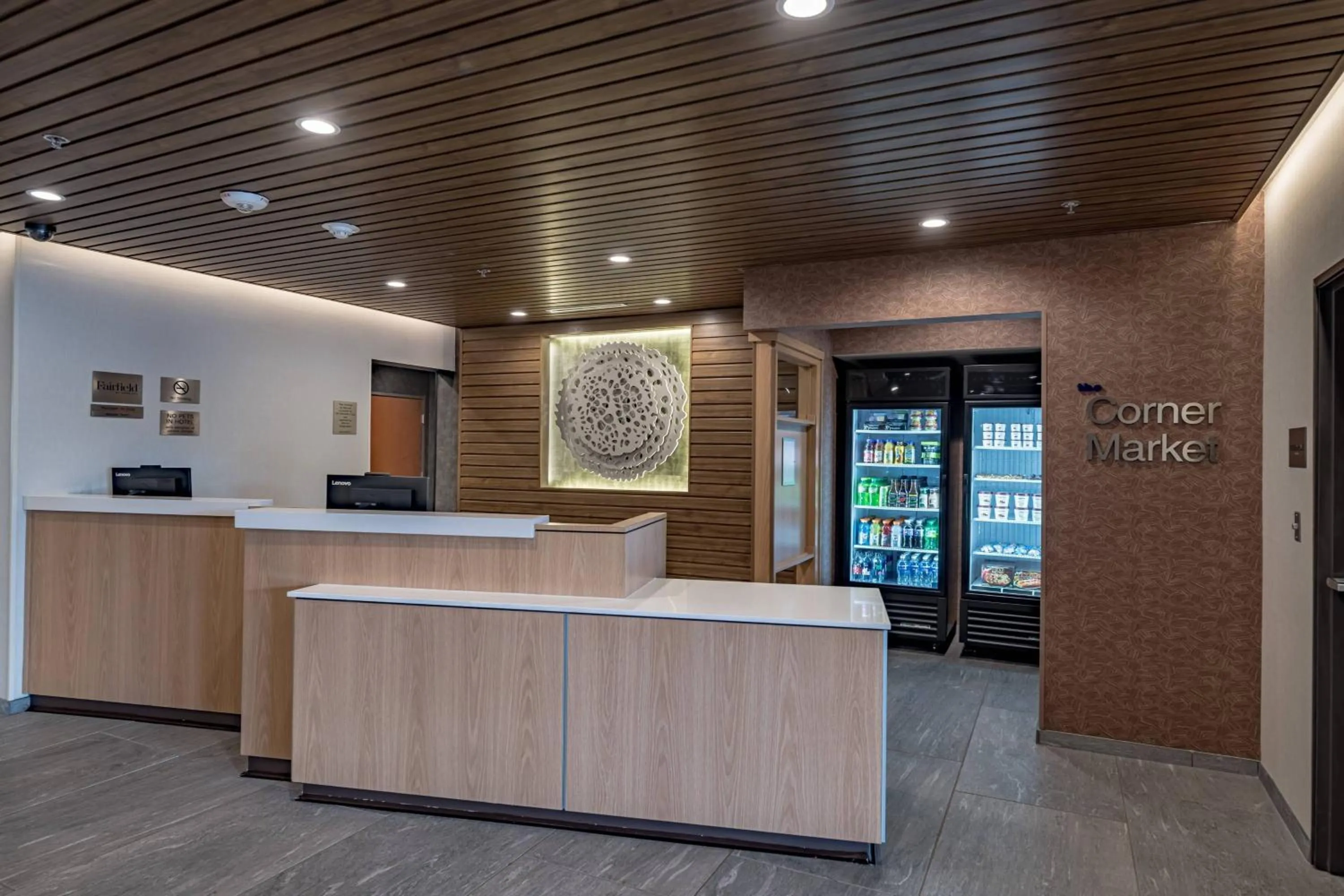 Lobby or reception in Fairfield Inn & Suites Fort Worth Northeast