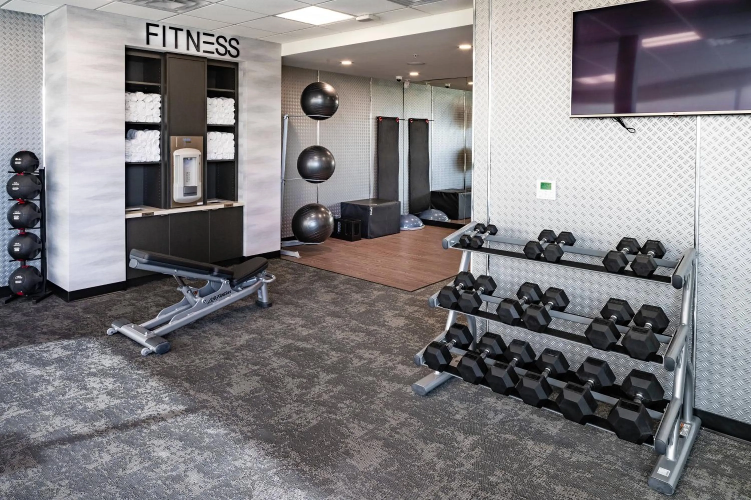 Fitness centre/facilities in Fairfield Inn & Suites Las Vegas Northwest