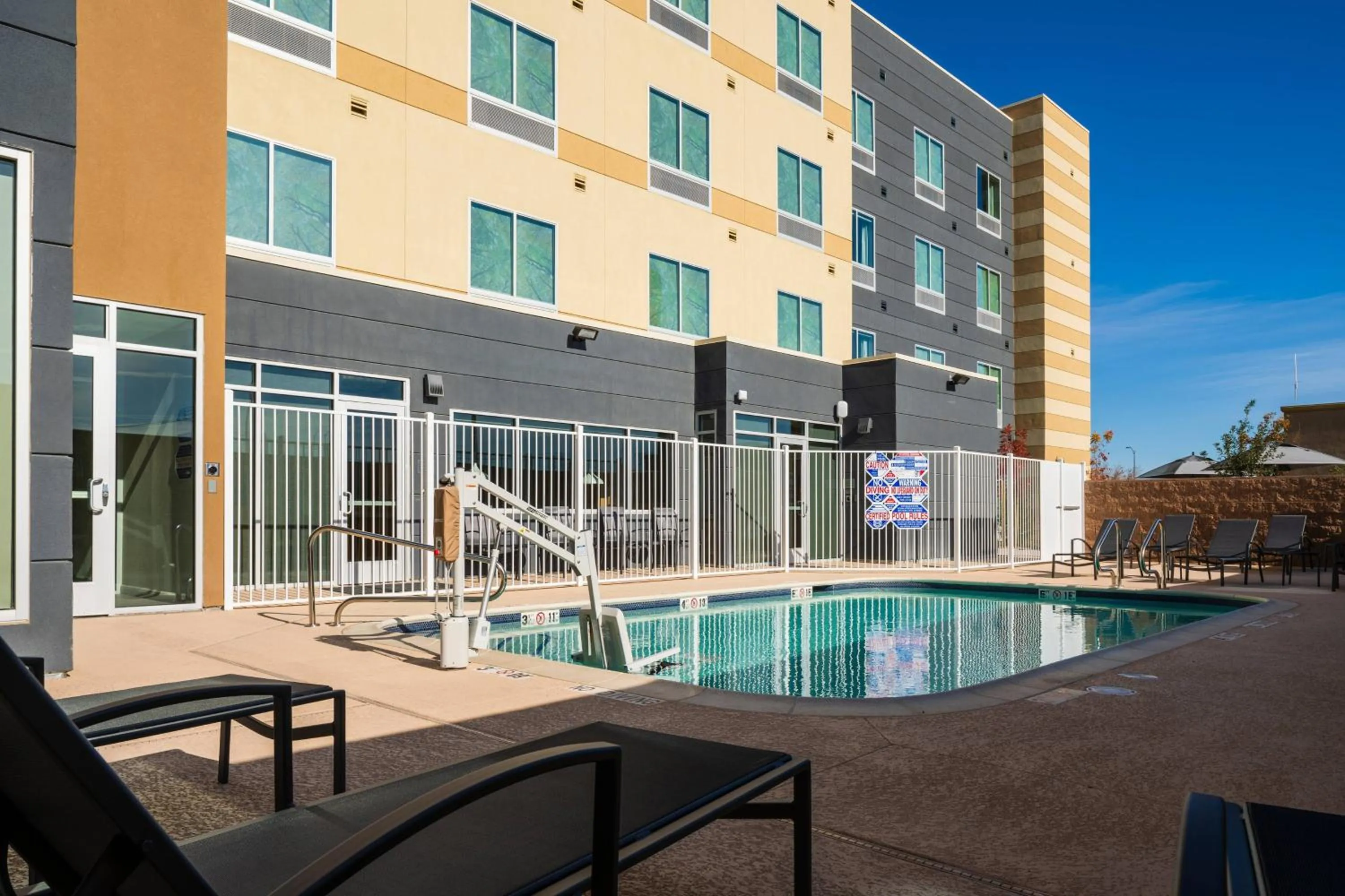 Swimming pool in Fairfield Inn & Suites Las Vegas Northwest