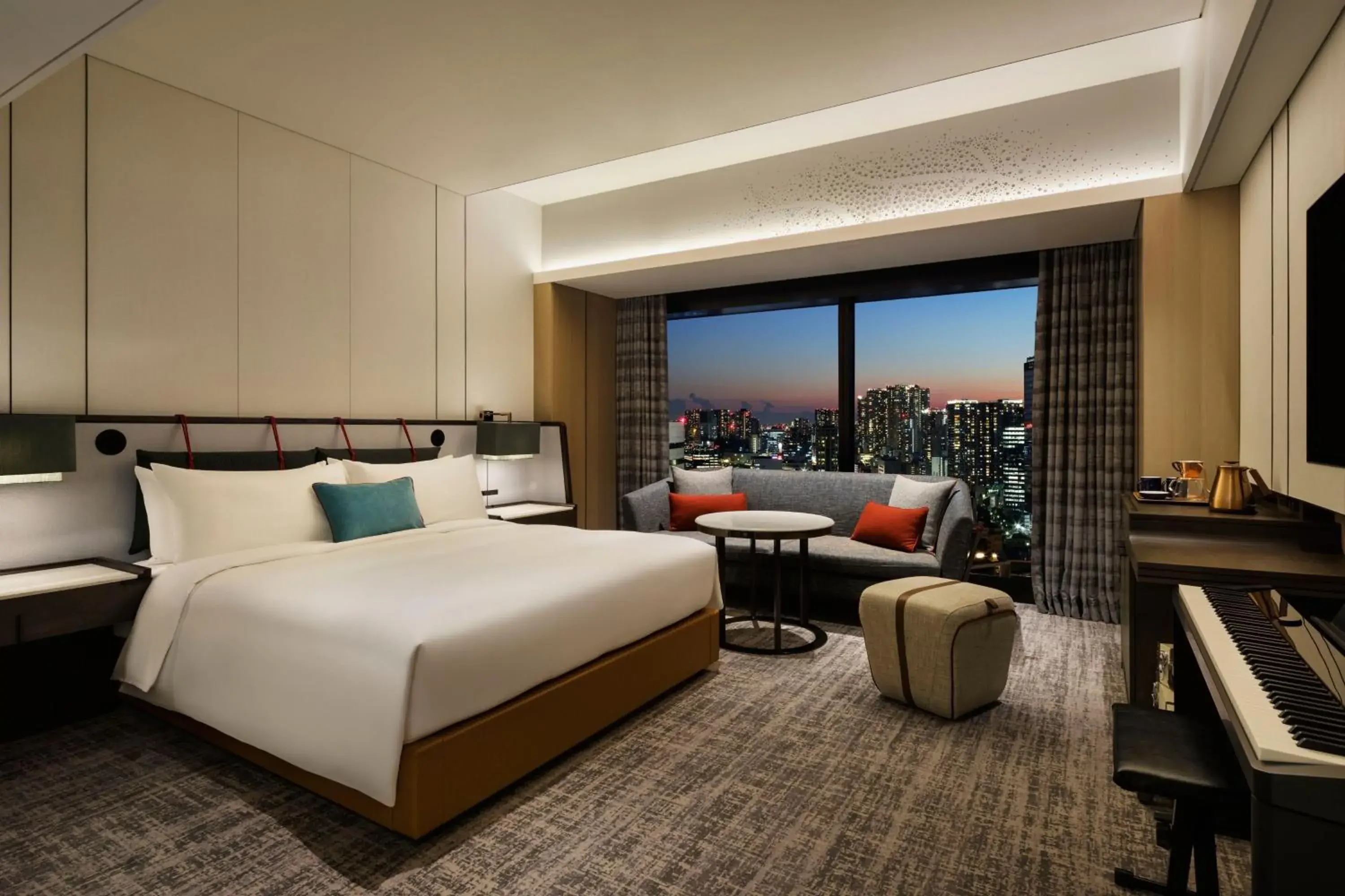 Photo of the whole room, Bed in mesm Tokyo, Autograph Collection Photo of the whole room, Bed in mesm Tokyo, Autograph Collection