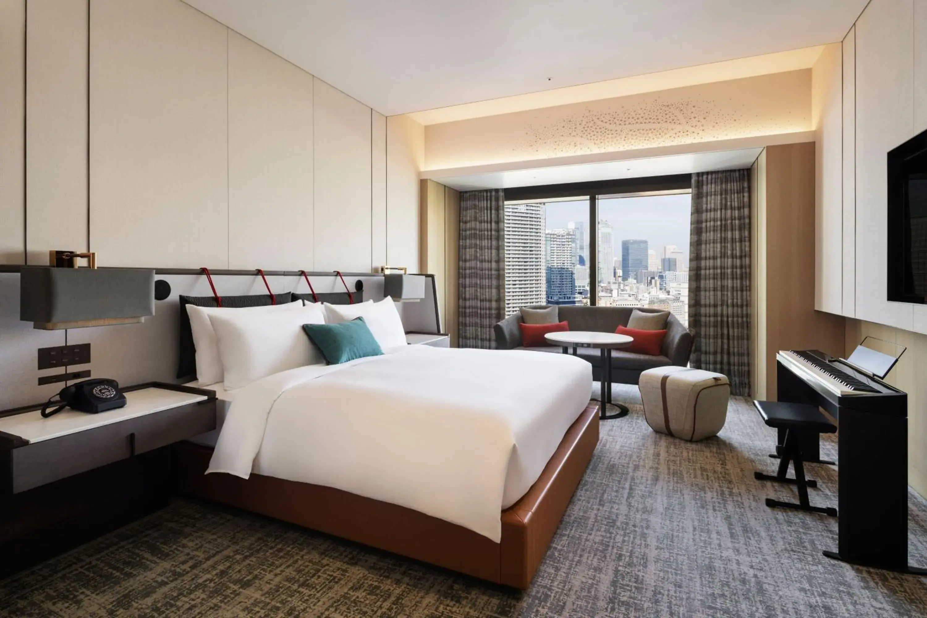 Photo of the whole room, Bed in mesm Tokyo, Autograph Collection Photo of the whole room, Bed in mesm Tokyo, Autograph Collection