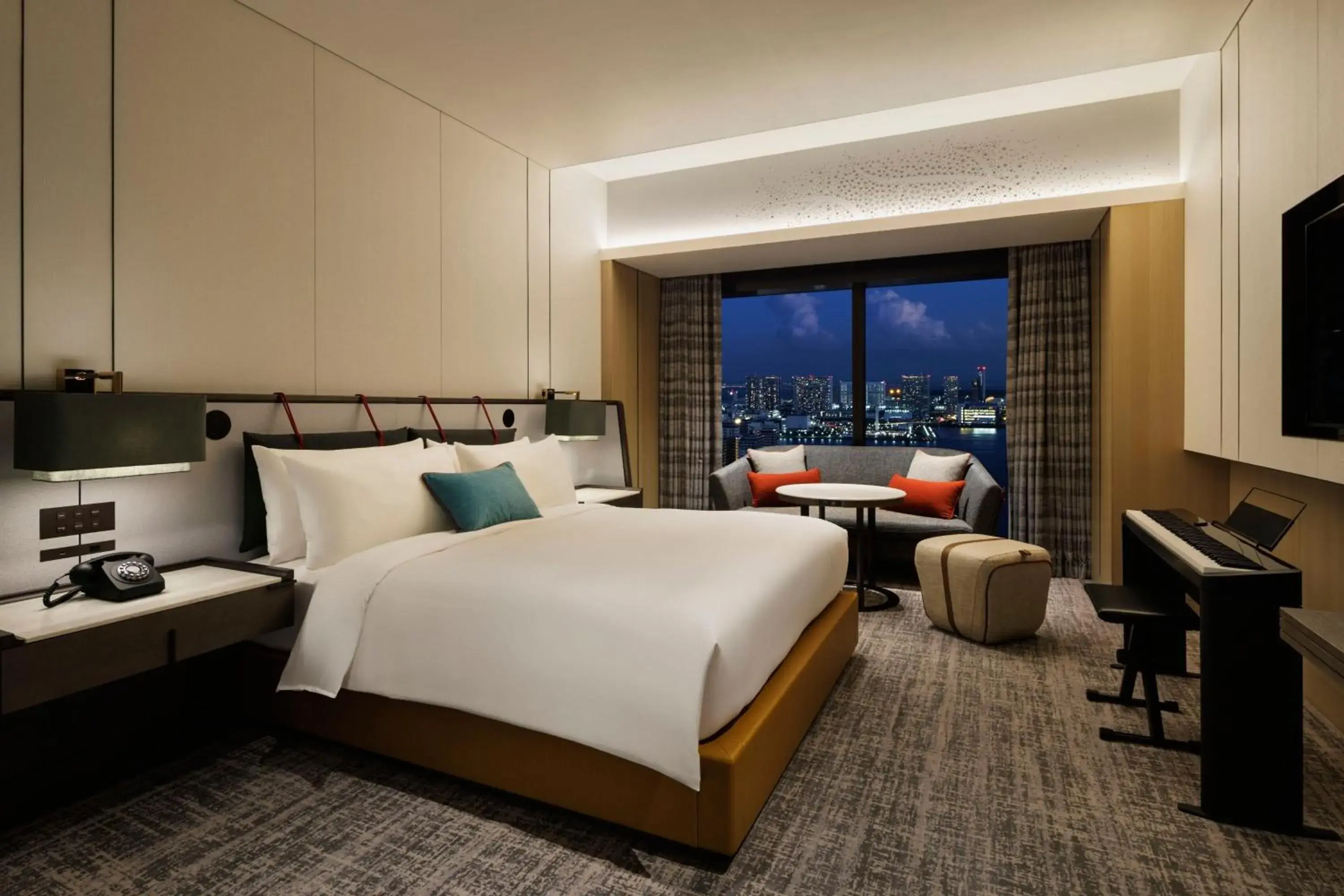 Photo of the whole room, Bed in mesm Tokyo, Autograph Collection Photo of the whole room, Bed in mesm Tokyo, Autograph Collection