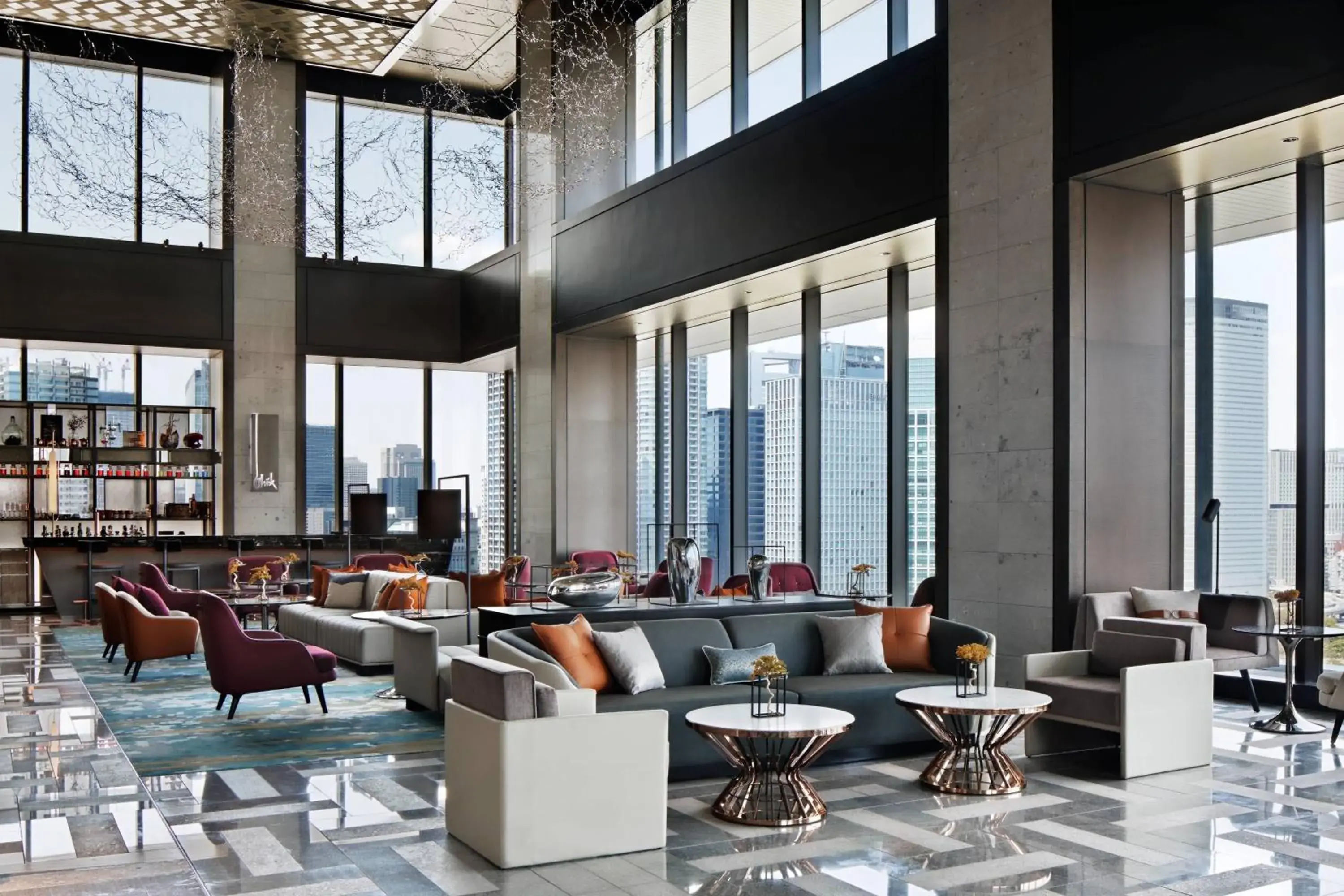 Lounge or bar in mesm Tokyo, Autograph Collection Lounge or bar in mesm Tokyo, Autograph Collection