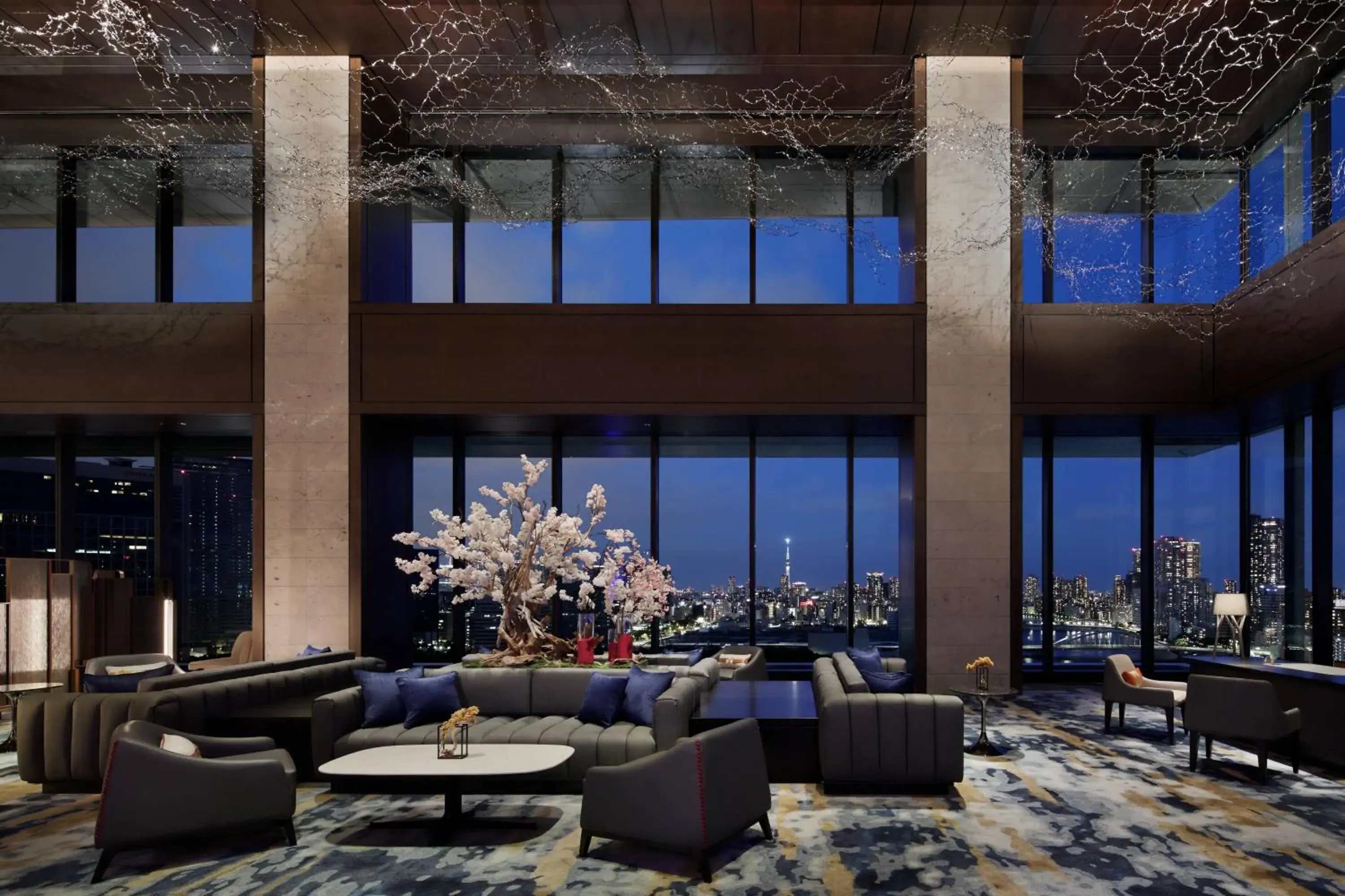 Lobby or reception in mesm Tokyo, Autograph Collection Lobby or reception in mesm Tokyo, Autograph Collection