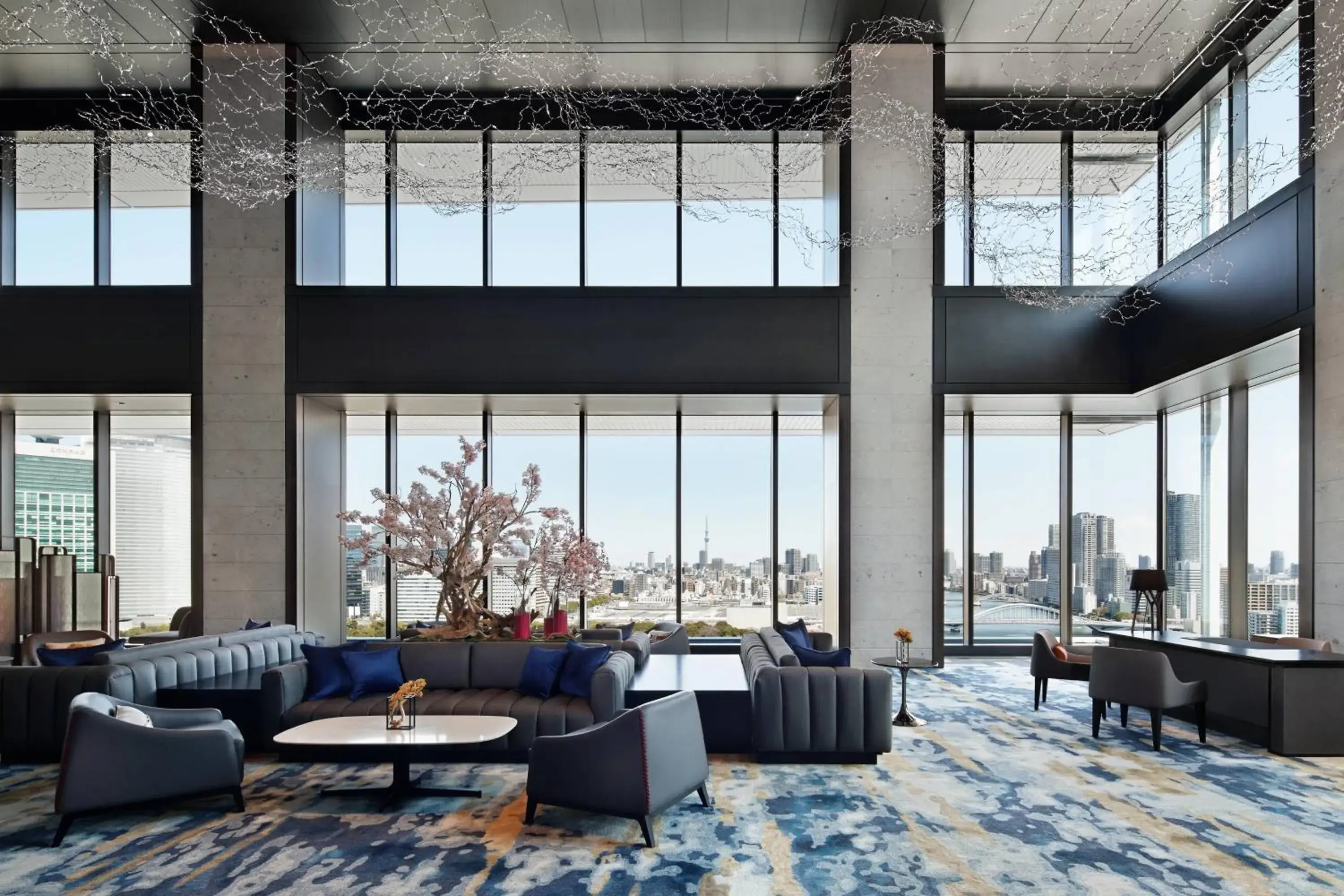 Lobby or reception in mesm Tokyo, Autograph Collection Lobby or reception in mesm Tokyo, Autograph Collection