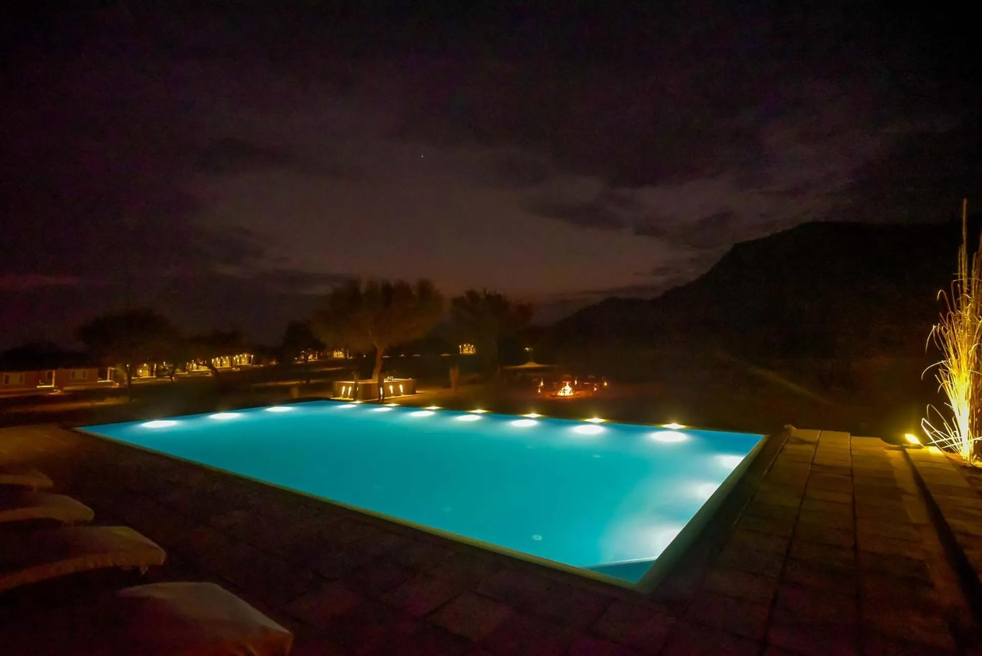 Swimming pool in Camp Lands End