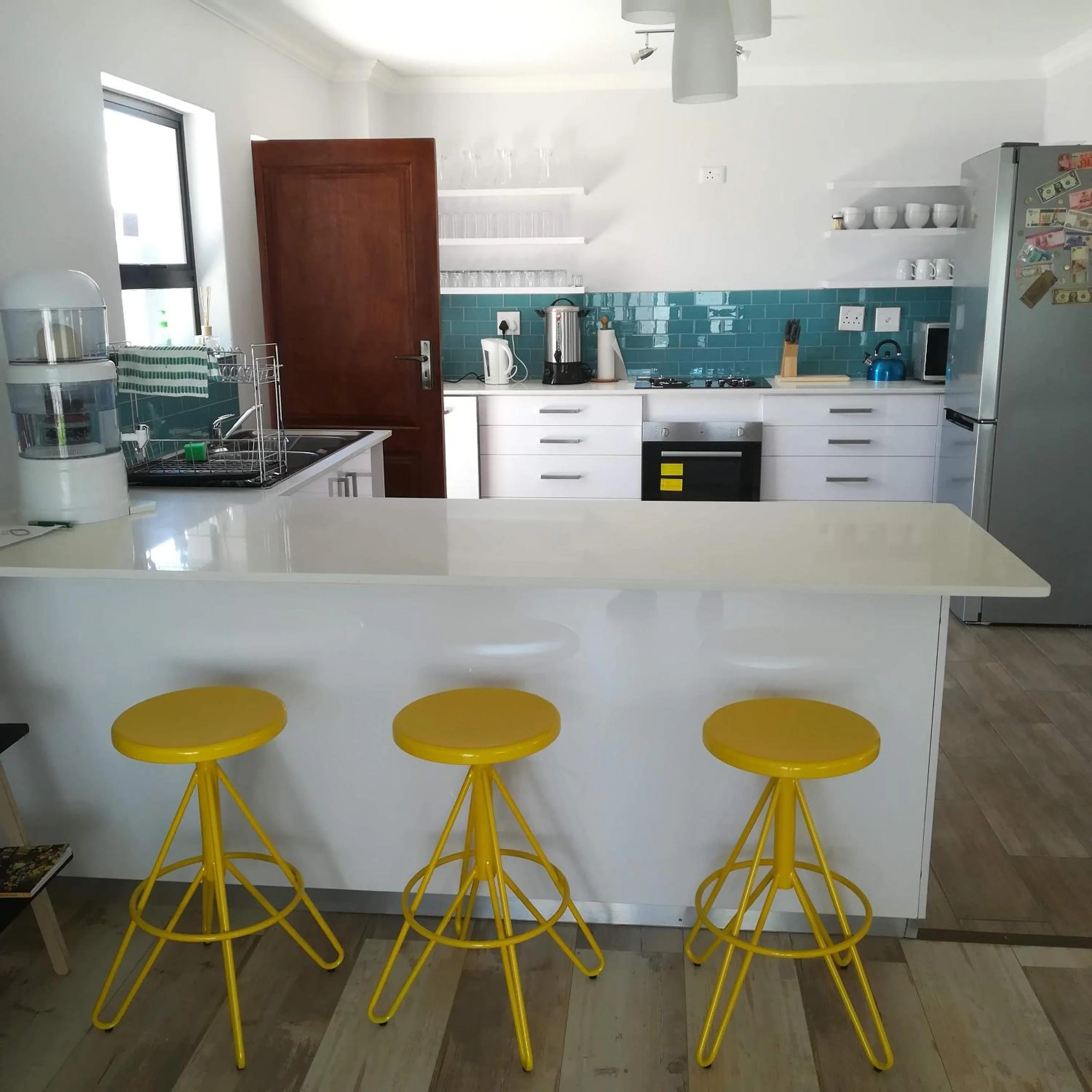Kitchen or kitchenette in Explorer Backpackers