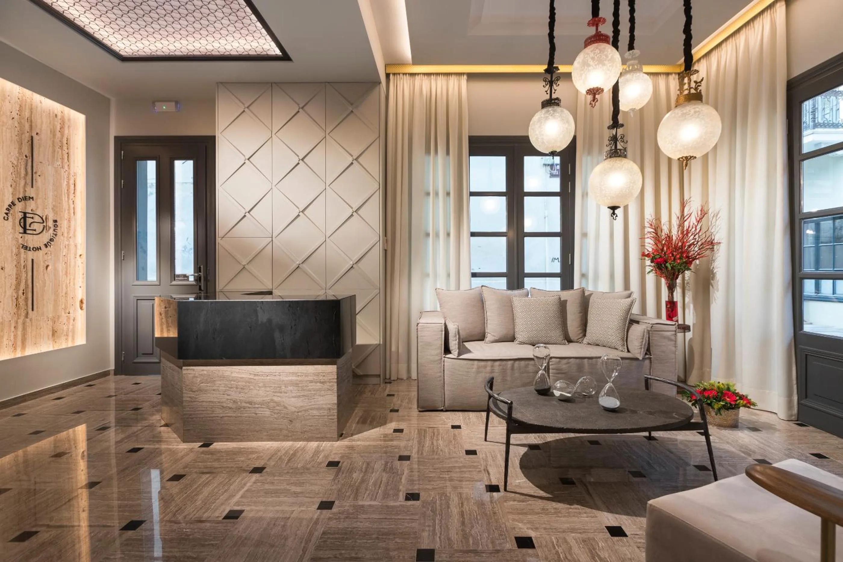 Communal lounge/ TV room in Carpe Diem Boutique Hotel