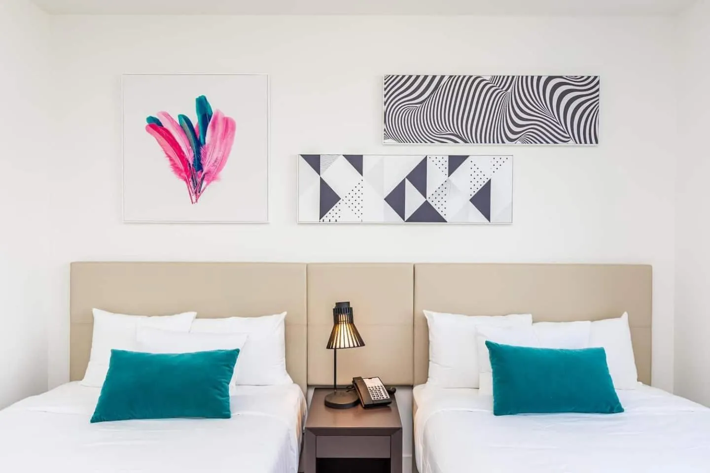 Bed in Amazing Apartments at H Beach House