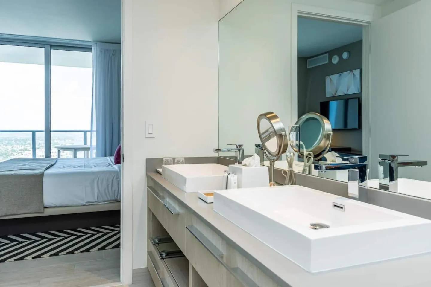 Bed in Amazing Apartments at H Beach House