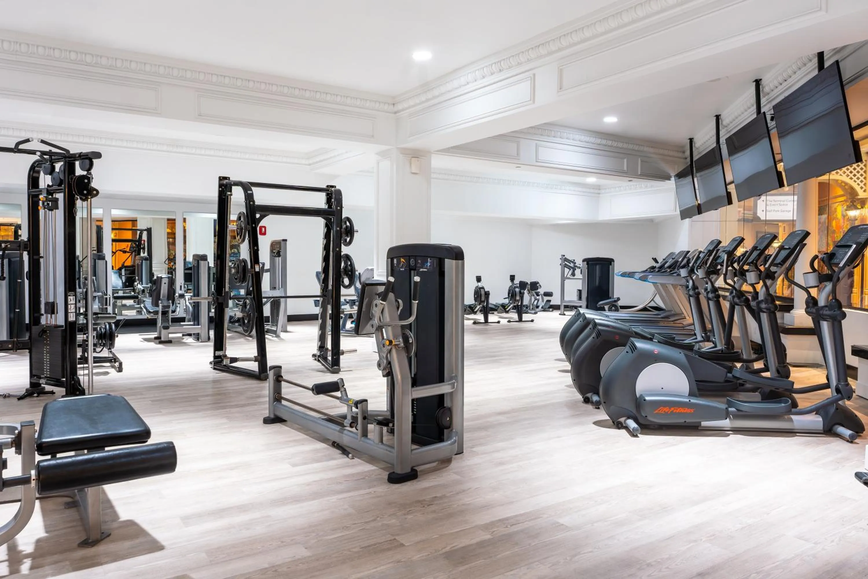 Fitness centre/facilities in Showboat Hotel Atlantic City
