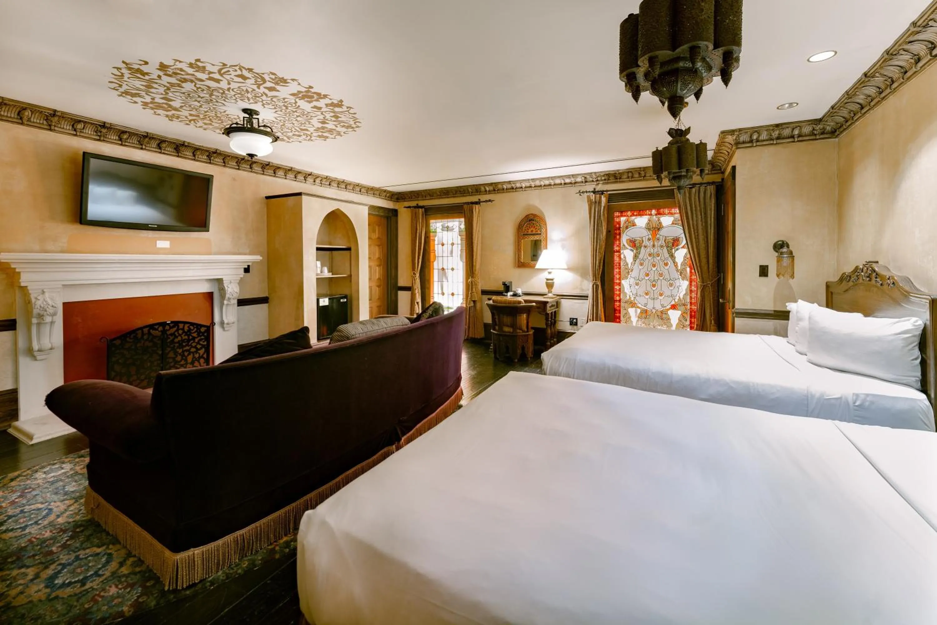 Bed in Showboat Hotel Atlantic City