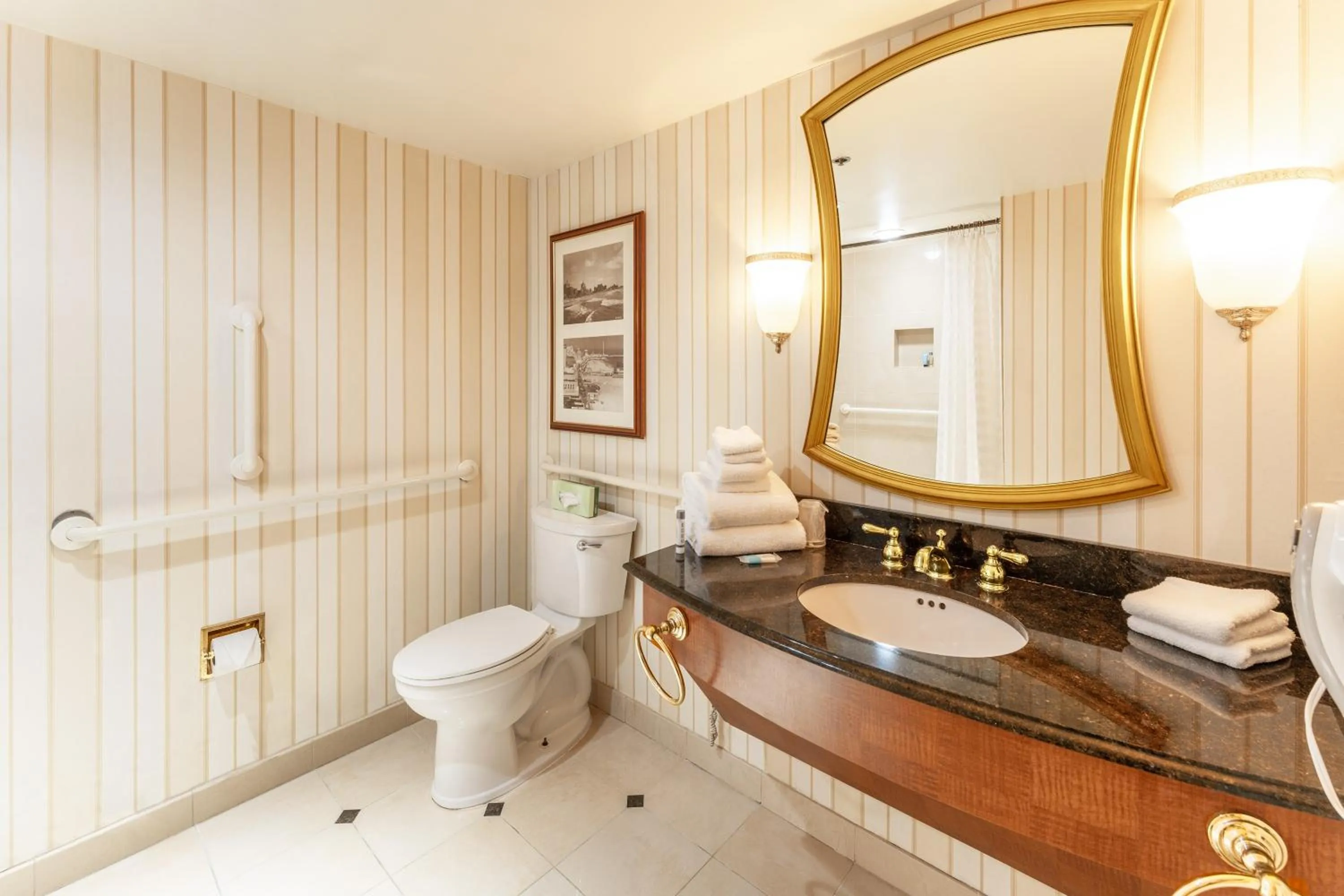 Bathroom in Showboat Hotel Atlantic City