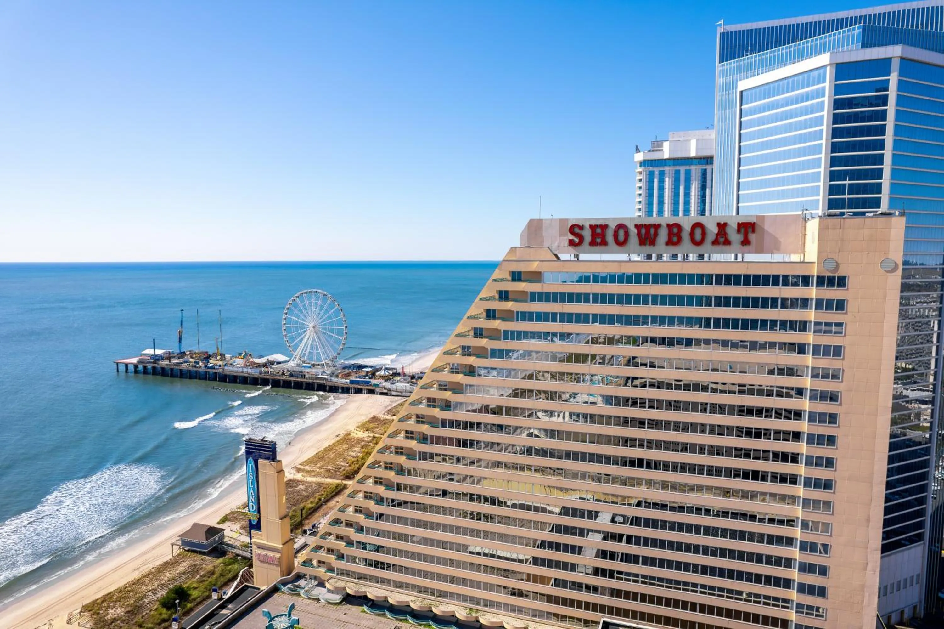 Property building in Showboat Hotel Atlantic City