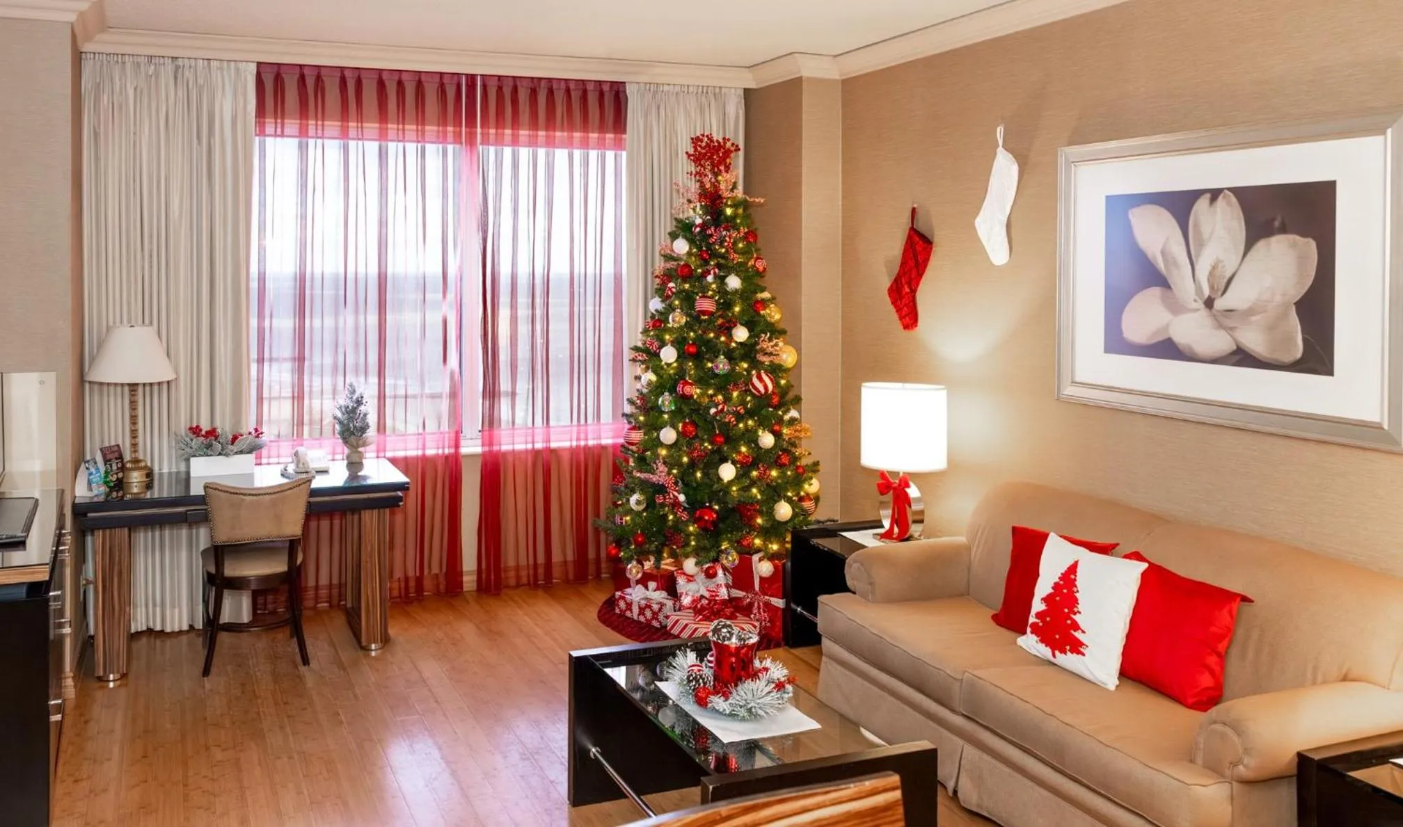 Living room in Showboat Hotel Atlantic City