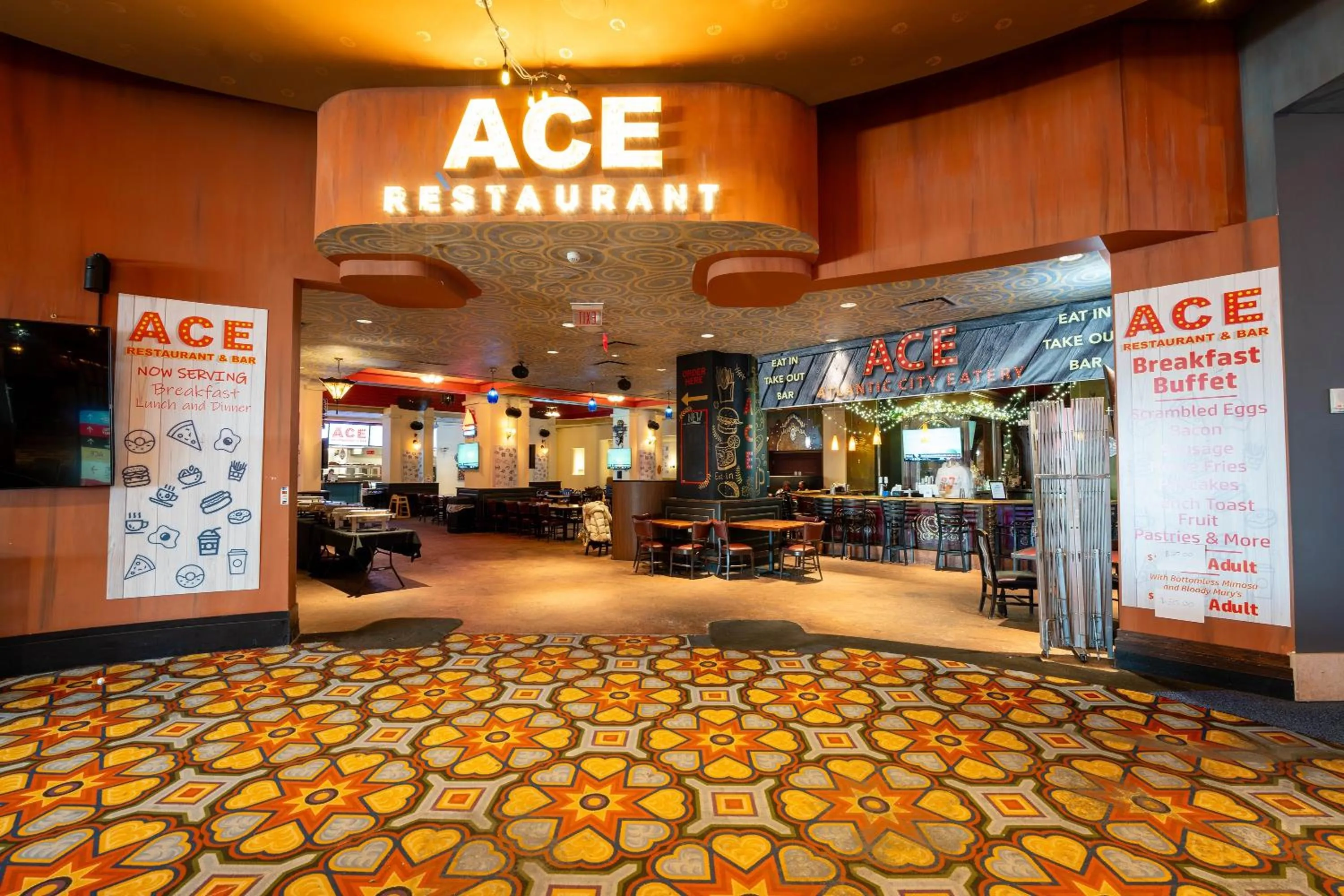 Restaurant/places to eat in Showboat Hotel Atlantic City