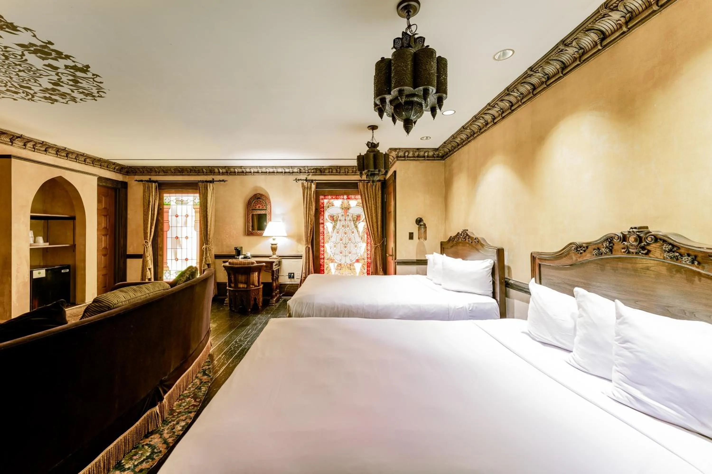 Bed in Showboat Hotel Atlantic City