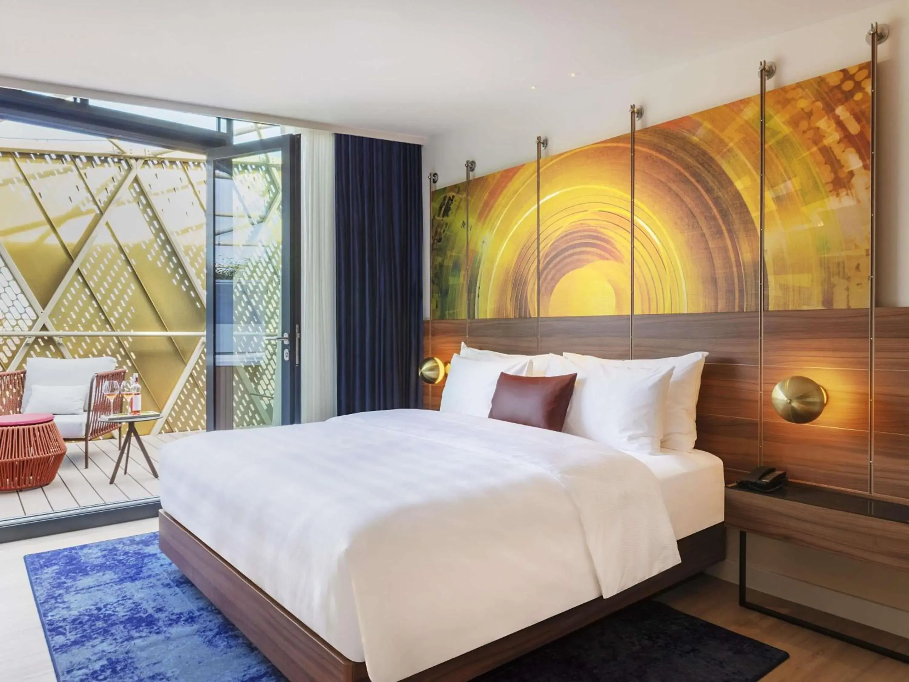 Bedroom, Bed in Pullman Budapest Bedroom, Bed in Pullman Budapest