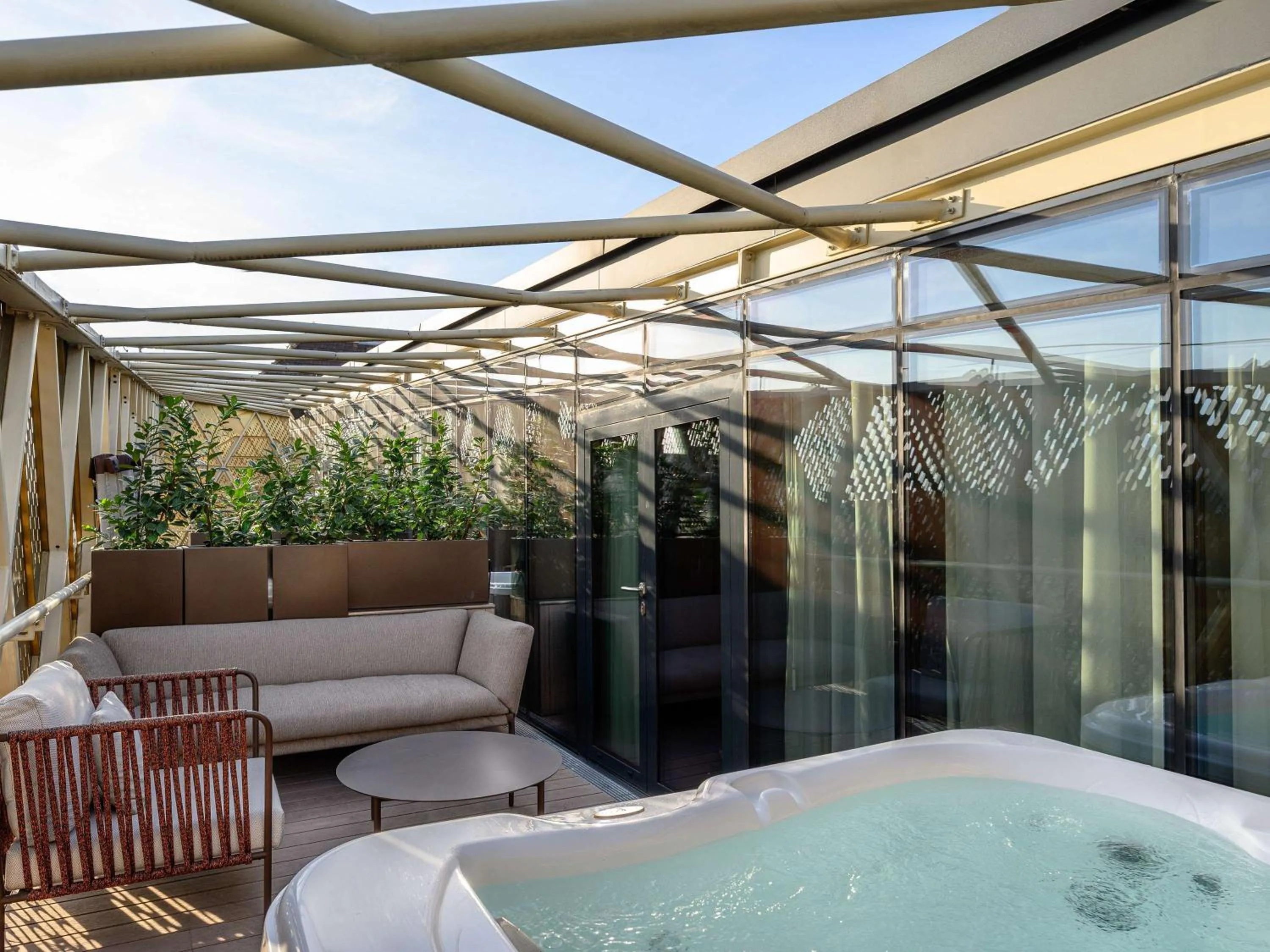 Bathroom in Hard Rock Hotel Budapest