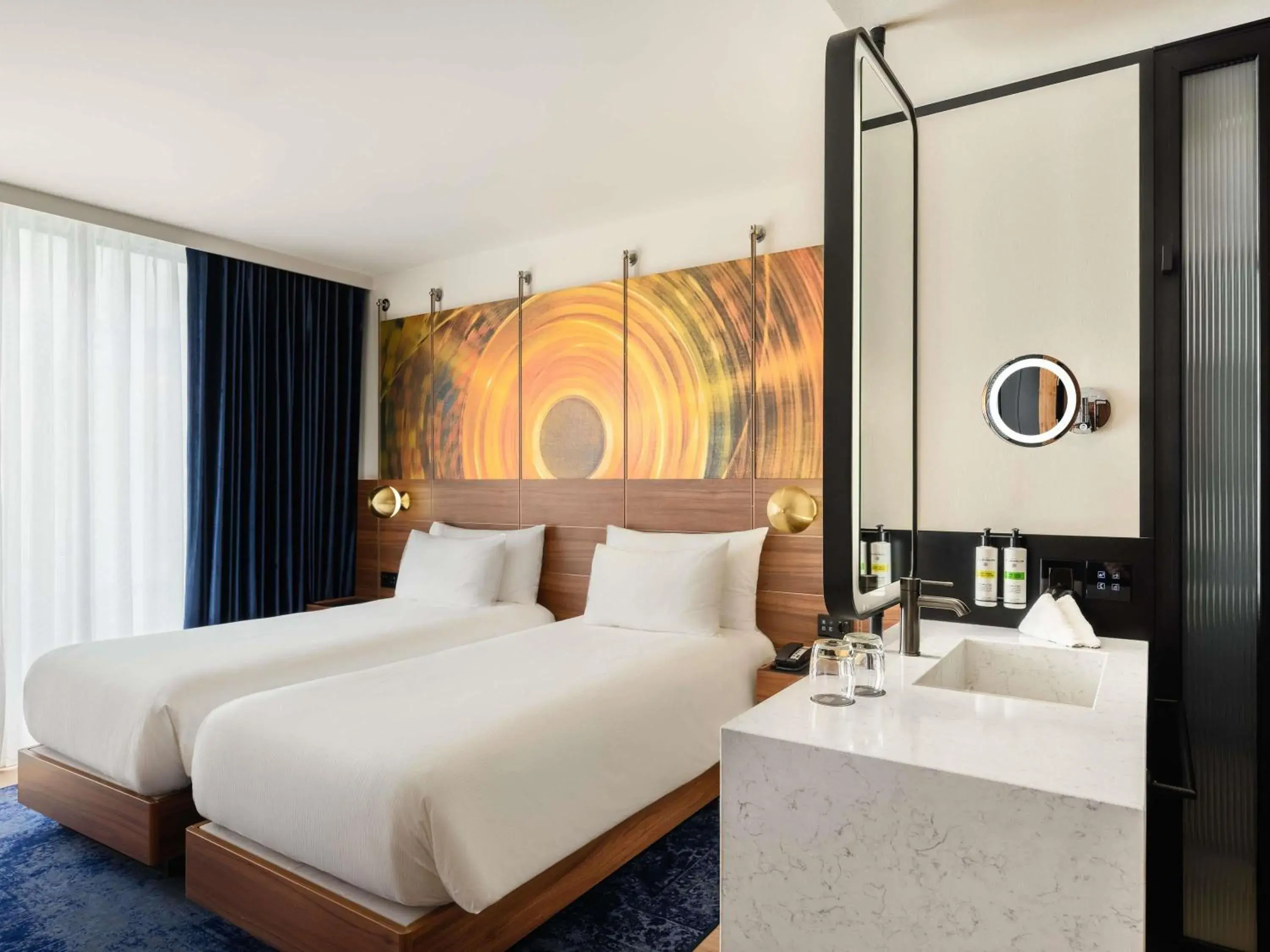 Bedroom, Bed in Pullman Budapest Bedroom, Bed in Pullman Budapest