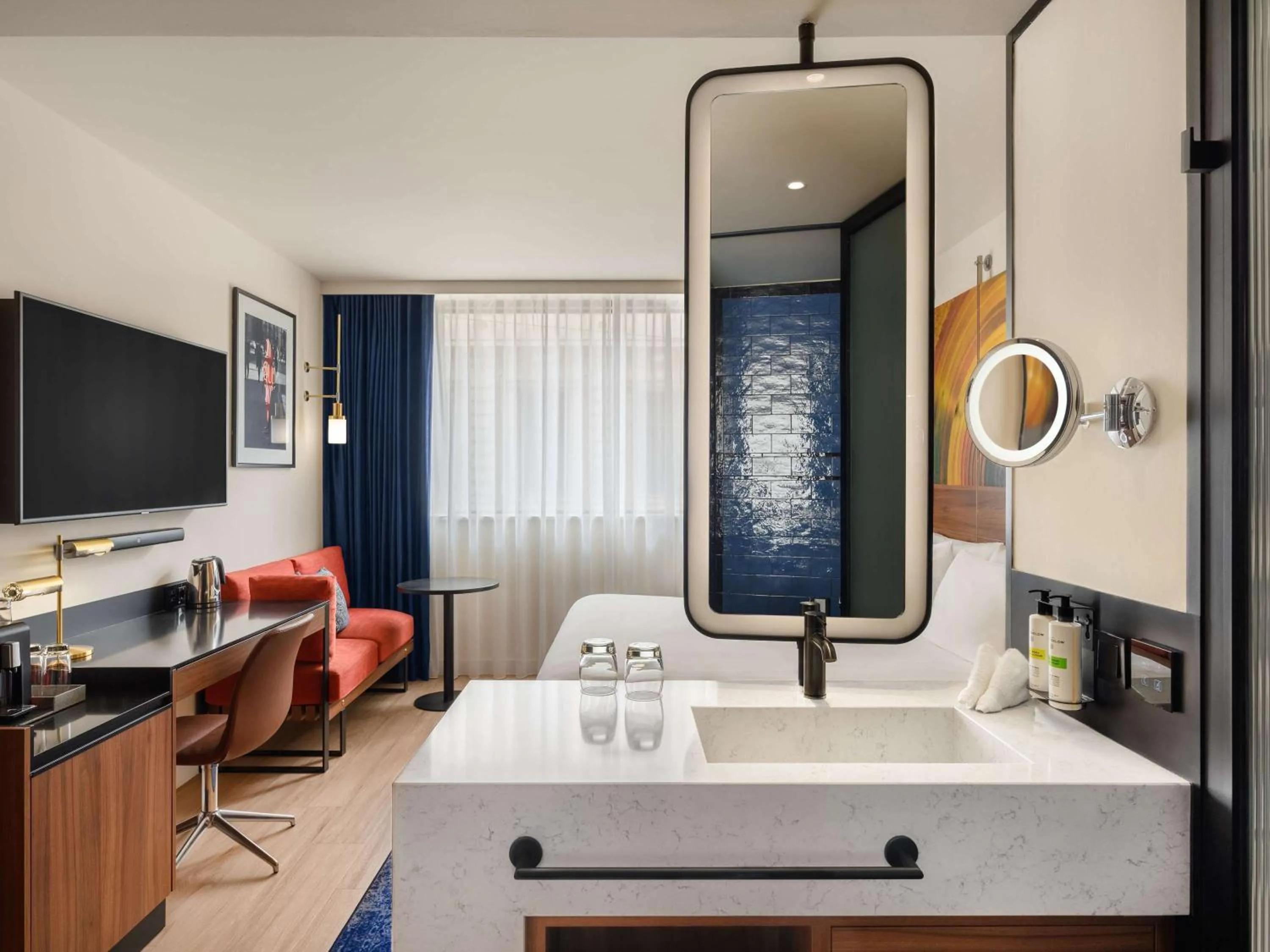 Bathroom in Hard Rock Hotel Budapest